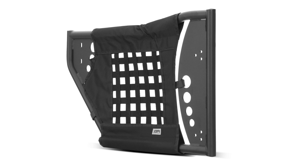 Body Armor 4x4 Traildoors, Rear, Pair JL-6150