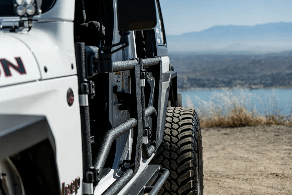 Body Armor 4x4 Tube Doors Front, Pair JL-6154