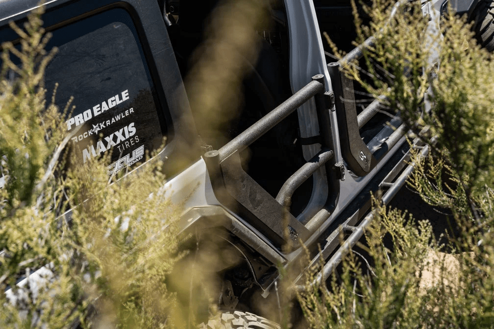 Body Armor 4x4 Tube Doors Rear, Pair JL-6155