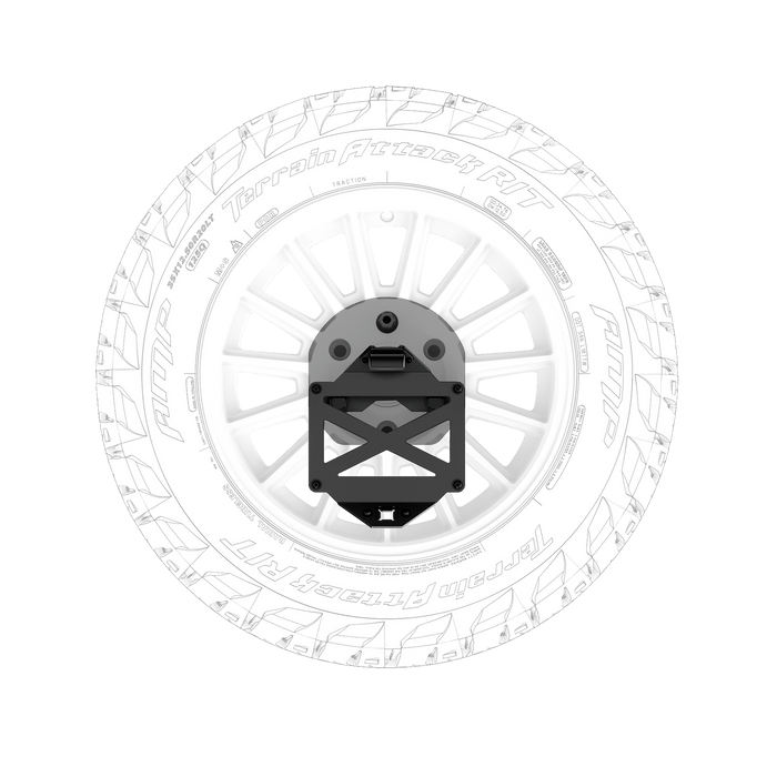 Body Armor 4x4 Body Armor 4X4 Tire Carrier TY-2966