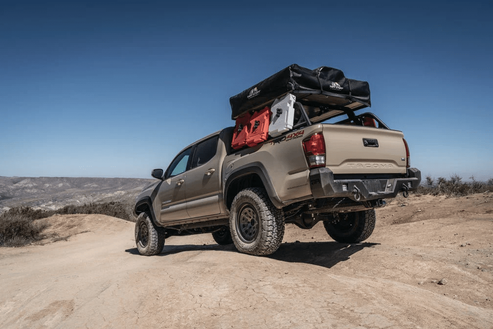 Body Armor 4x4 Pro Series Rear Bumper, Black, Tacoma TC-2963