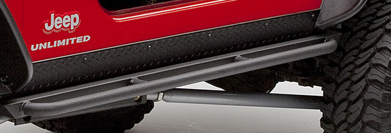 Body Armor 4x4 Wrangler Rockcrawler Side Steps TJ-4121