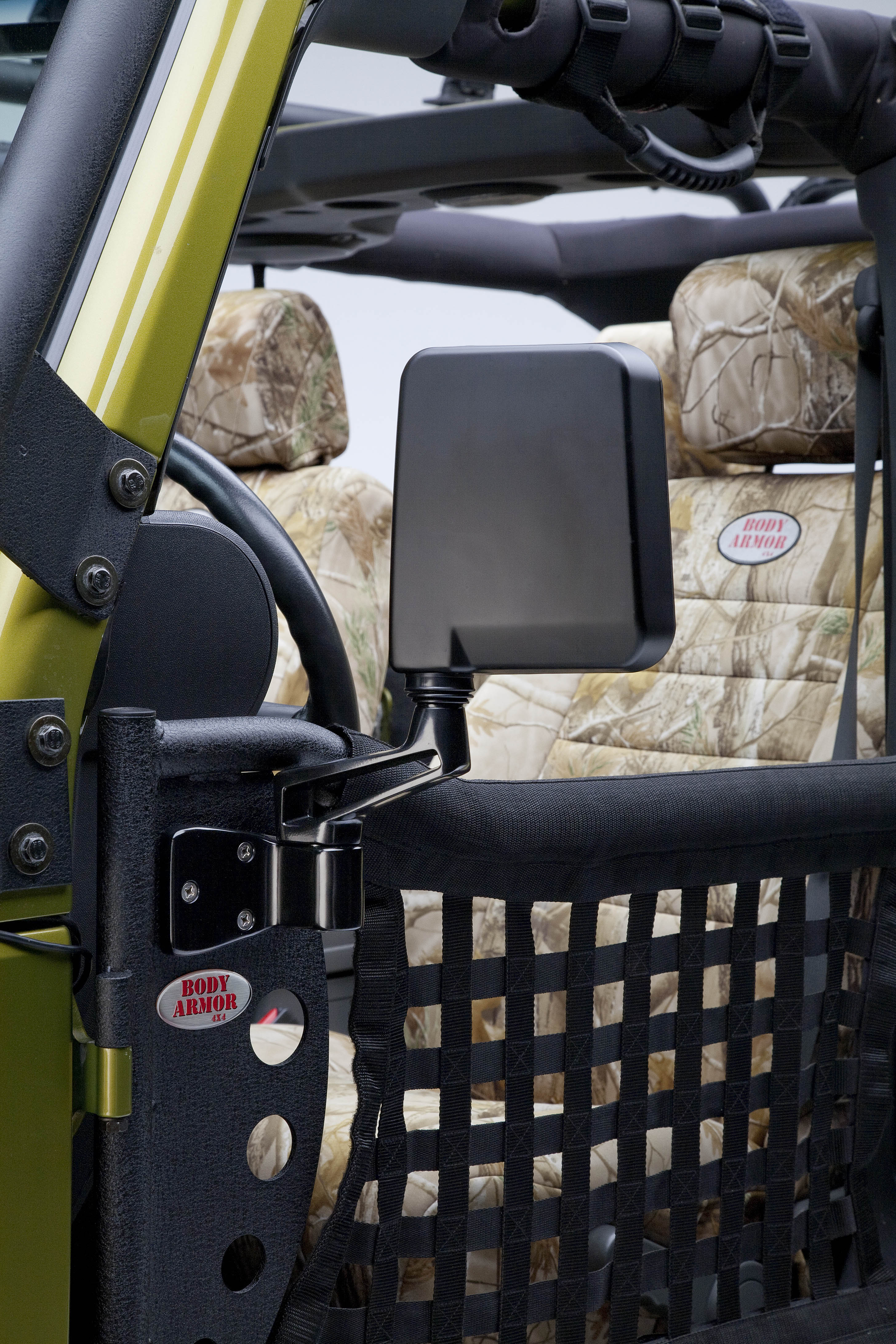 Body Armor 4x4 Mirror Set For Traildoors 5126