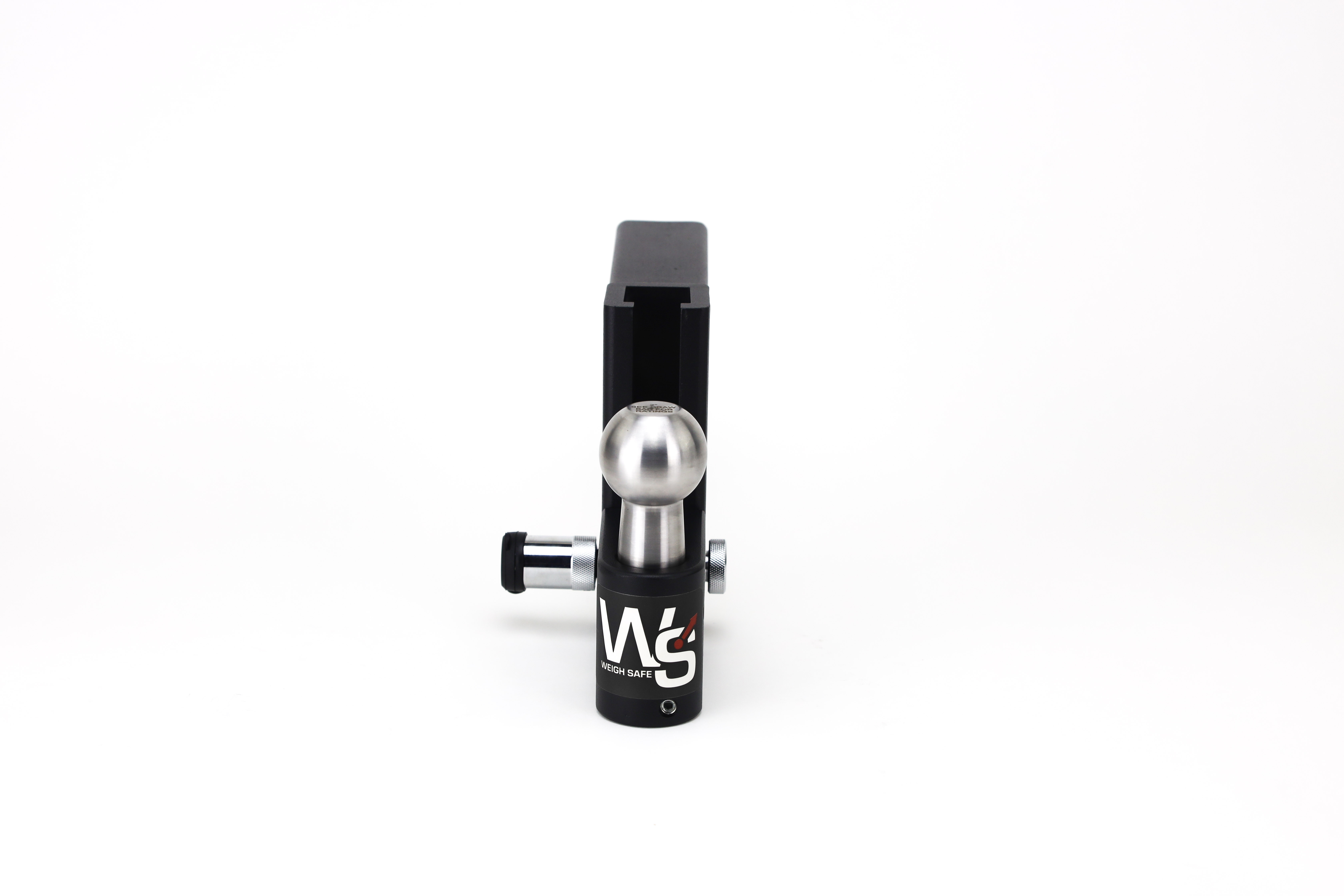 Weigh Safe Aero Hitch Adjustable Ball Mount - 8" Drop Hitch, 2" Shank w/Hitch Pin Lock AWS8-2-KA