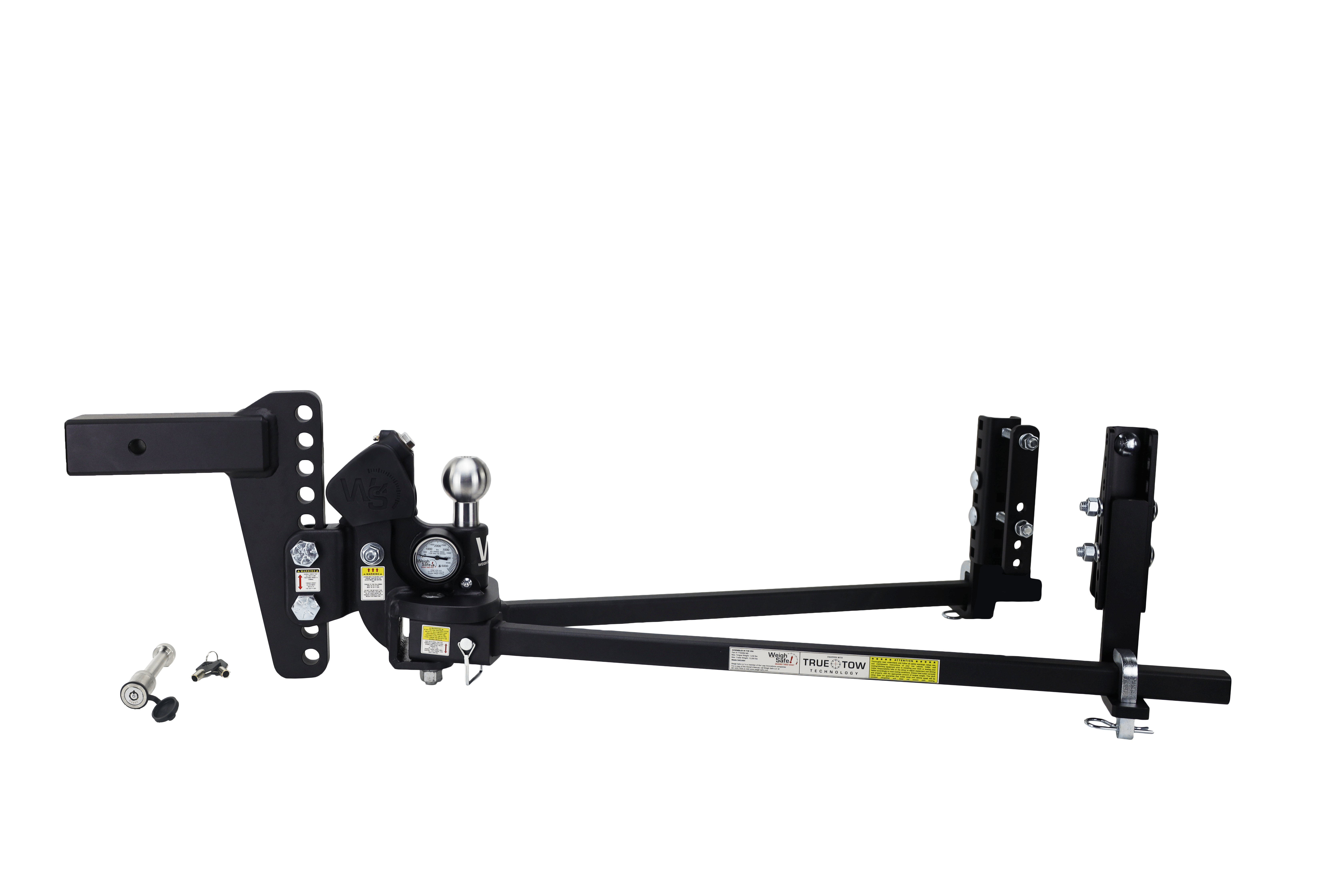 Weigh Safe TrueTow Heavyweight WDH - 8" Drop, 2.5" Shank - 18,500 GTW w/Hitch Pin TTHW8-2.5-KA