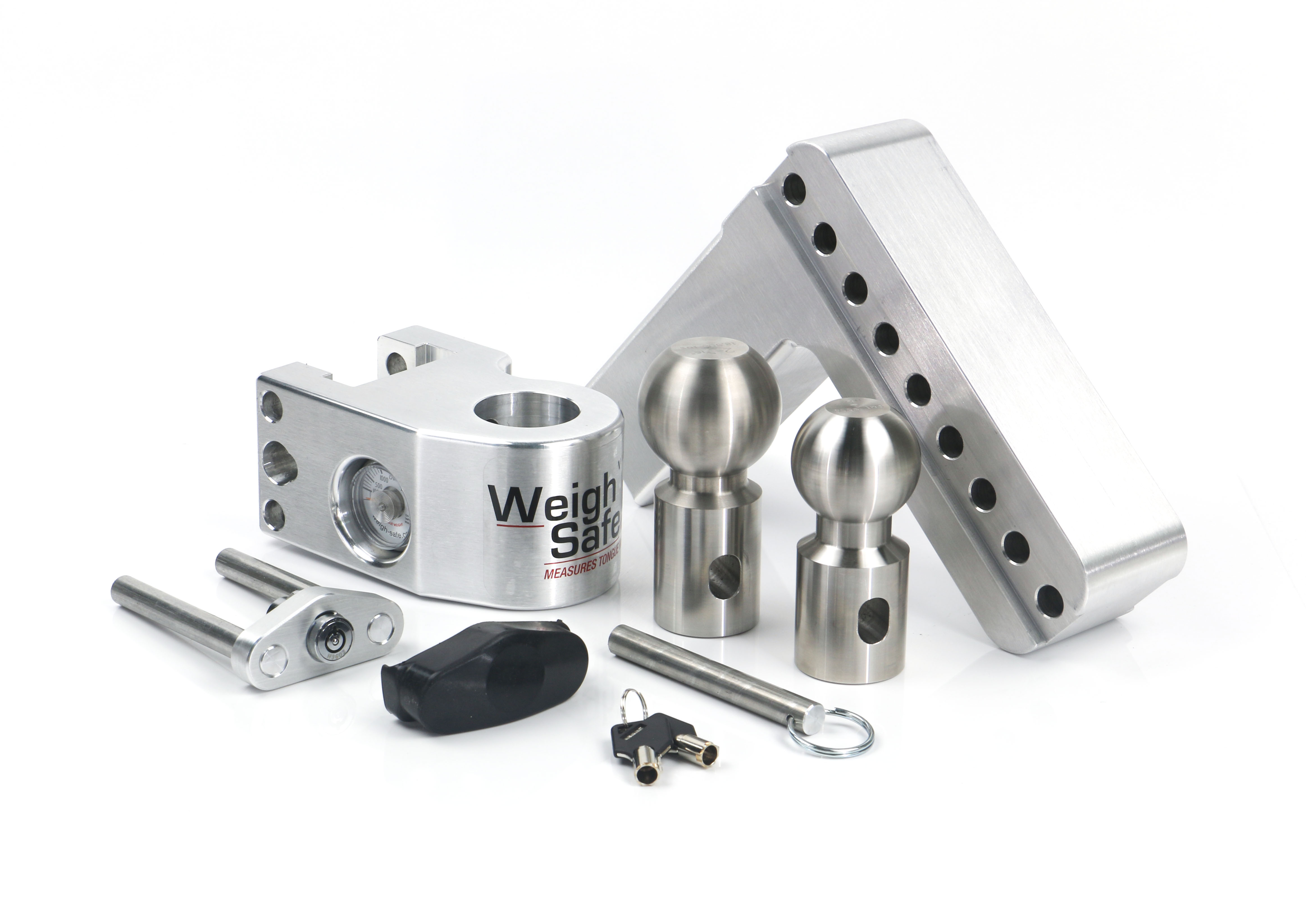 Weigh Safe Weigh Safe Adjustable Drop Hitch - 6" Drop for 2.5" Shank WS6-2.5