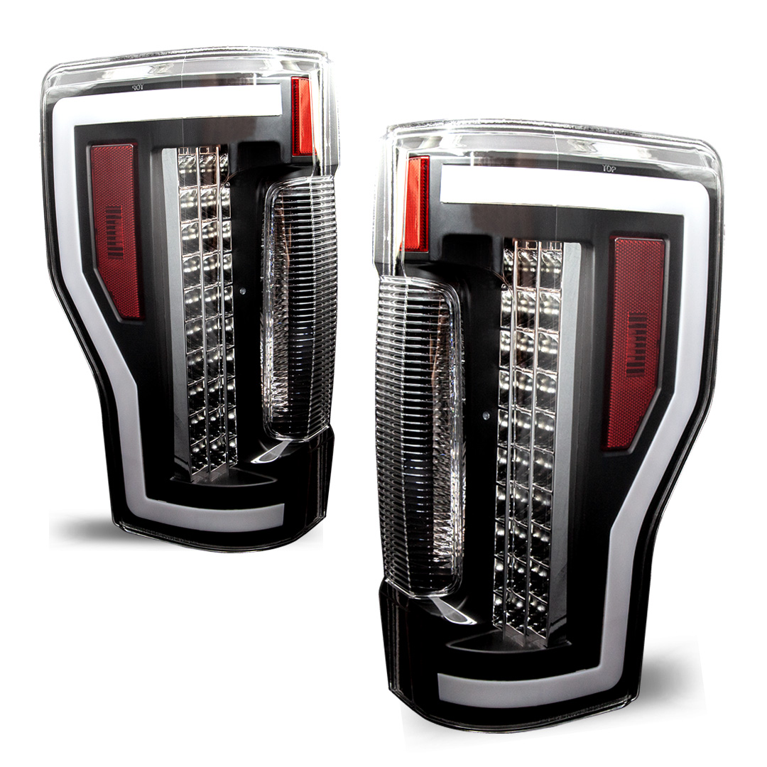 Winjet RENEGADE TAIL LIGHTS CTRNG0563-BC-SQ