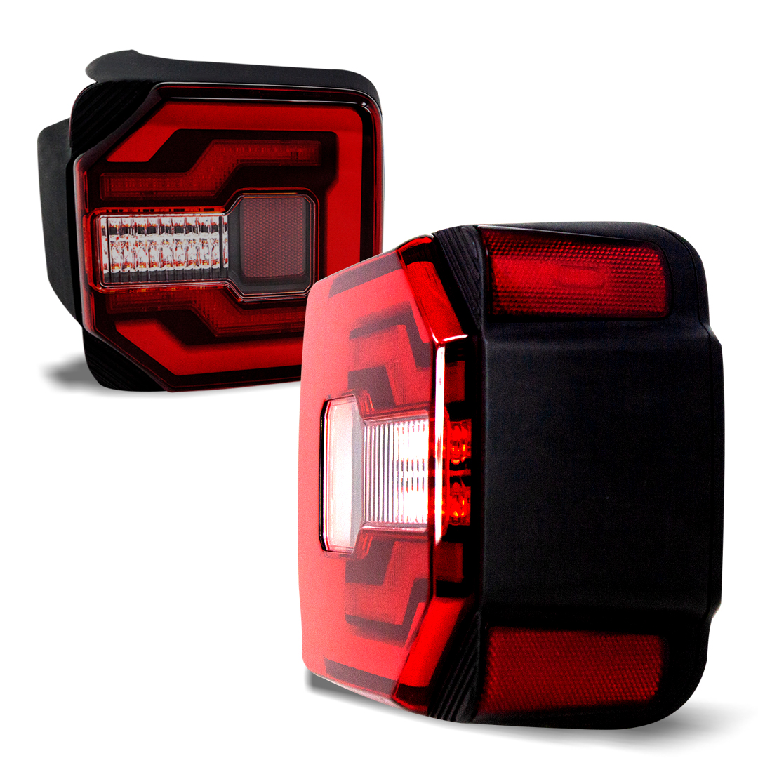Winjet RENEGADE TAIL LIGHTS CTRNG0650-BR-SQ