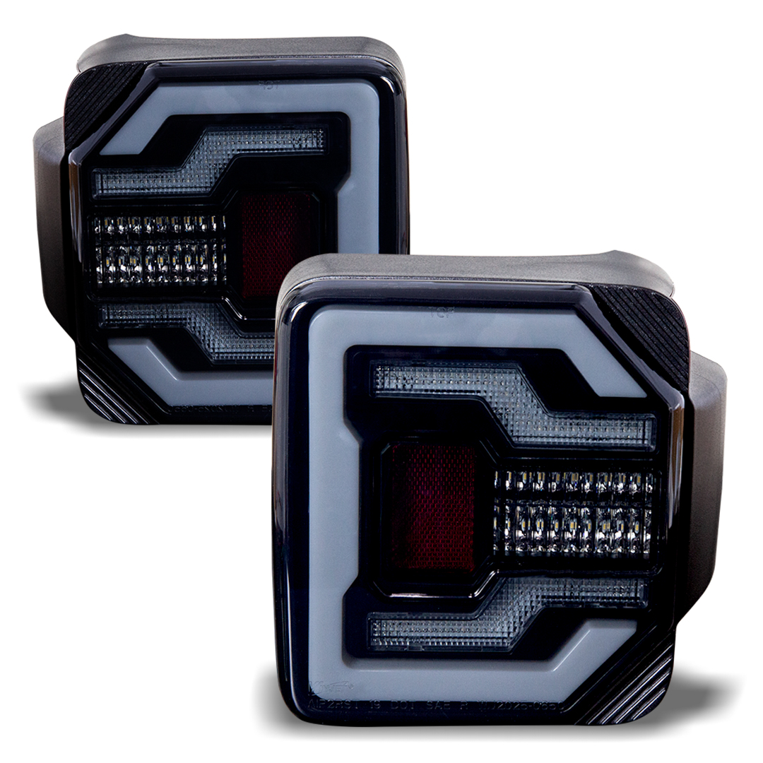 Winjet RENEGADE TAIL LIGHTS CTRNG0650-BS-SQ