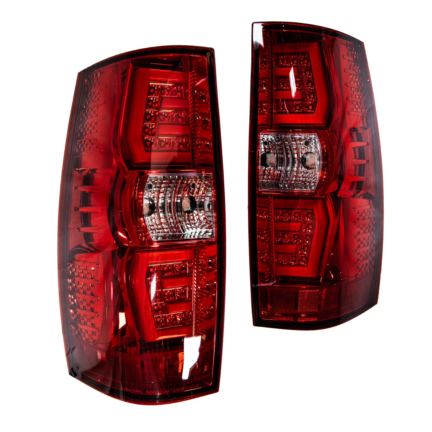 Winjet RENEGADE TAIL LIGHTS CTRNG0663-CR-SQ