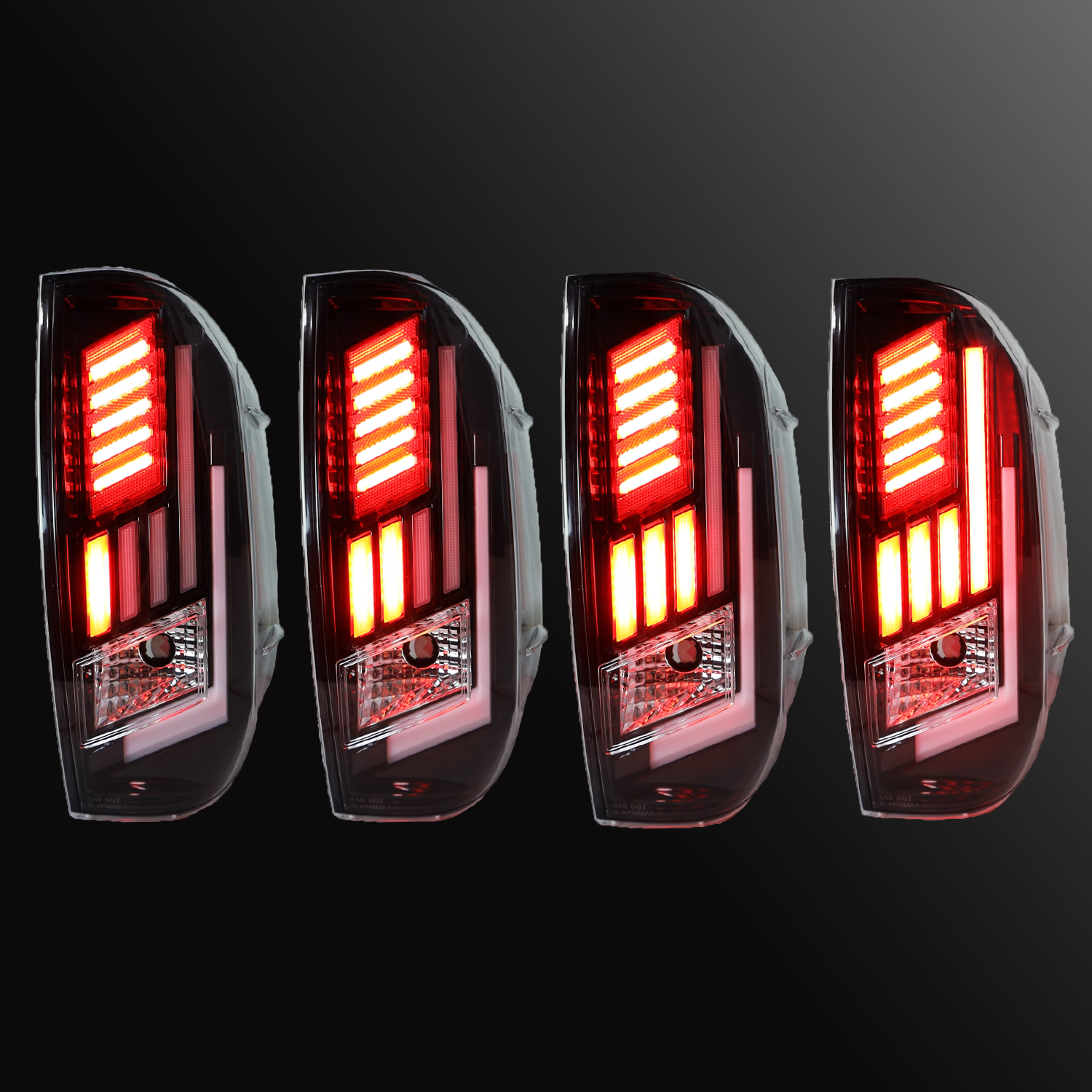 Winjet RENEGADE TAIL LIGHTS CTRNG0667-GBC-SQ