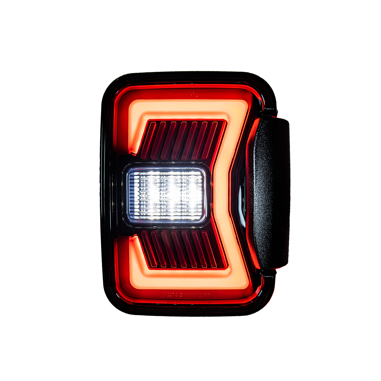 Winjet RENEGADE TAIL LIGHTS CTRNG0668-BS-SQ