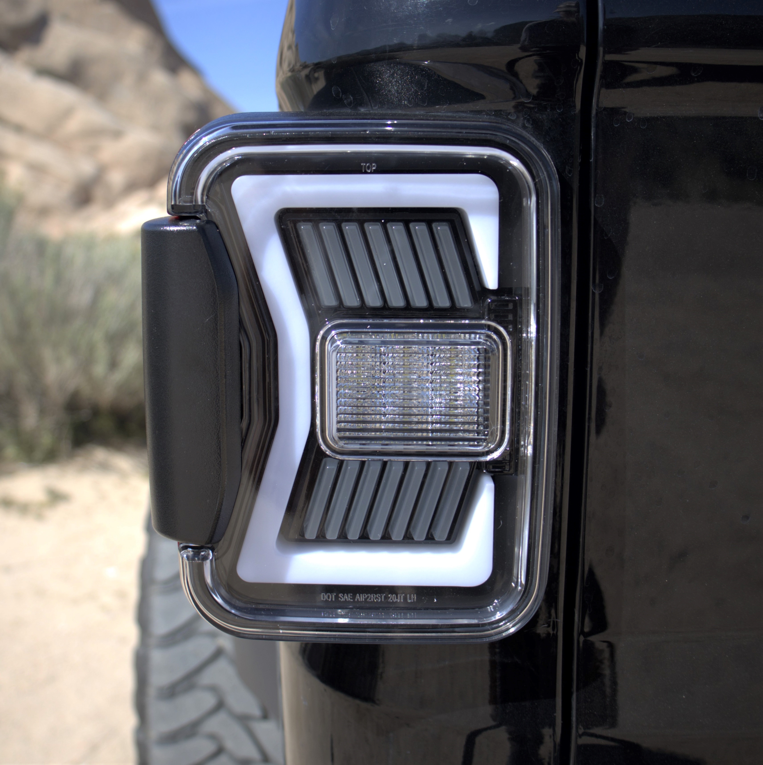 Winjet RENEGADE TAIL LIGHTS CTRNG0668-GBC-SQ