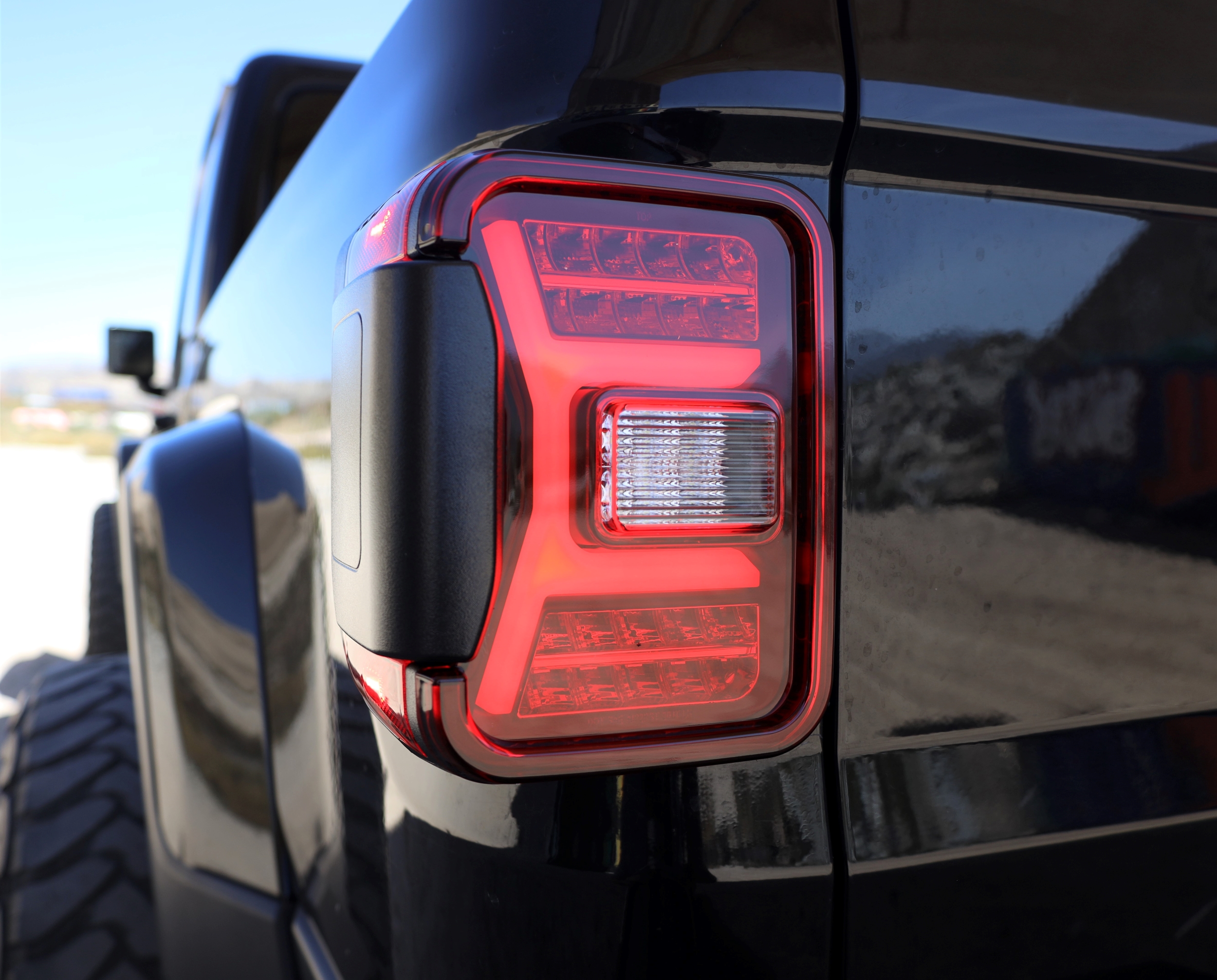 Winjet RENEGADE TAIL LIGHTS CTRNG0669-BR-SQ