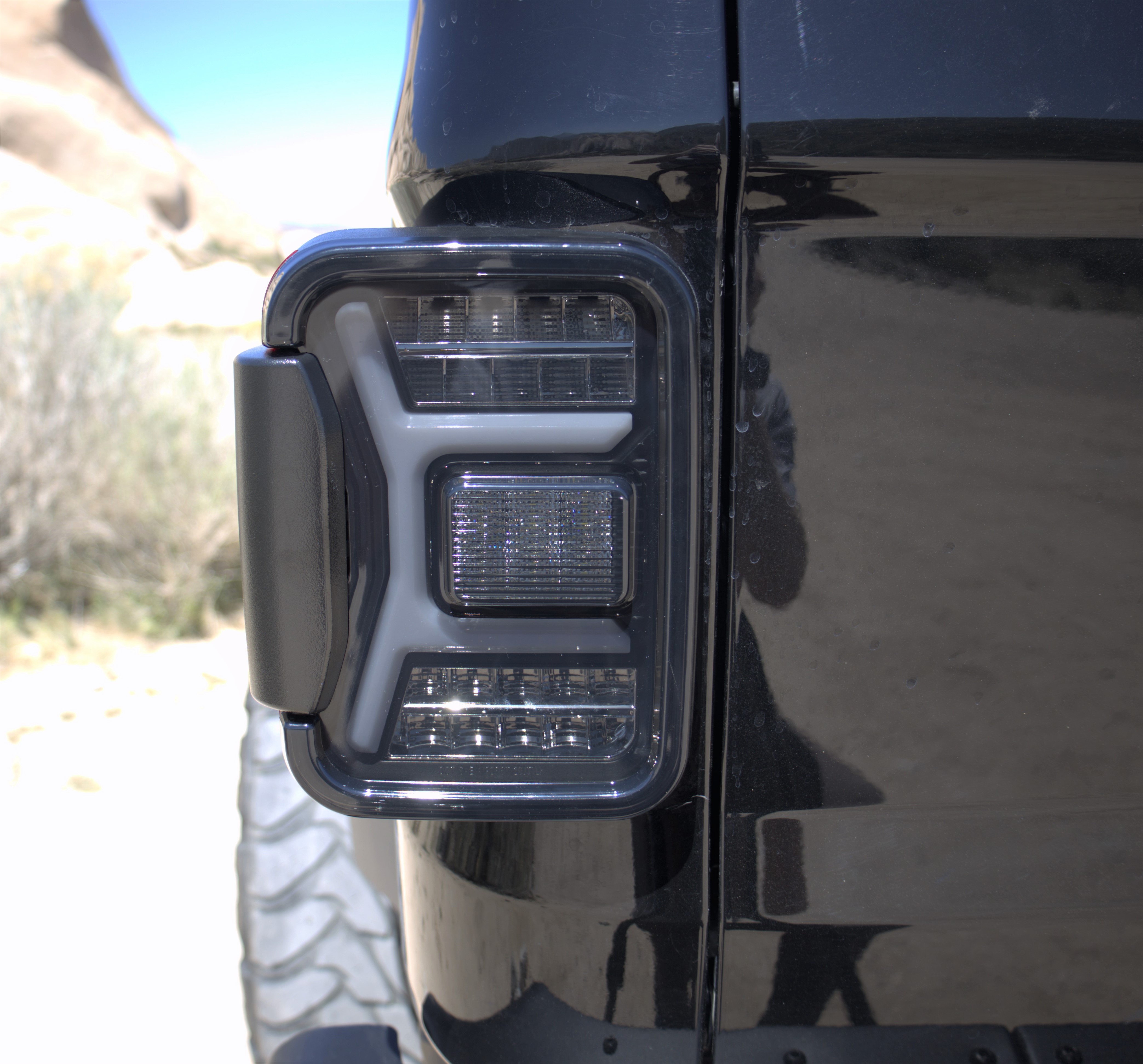 Winjet RENEGADE TAIL LIGHTS CTRNG0669-BS-SQ