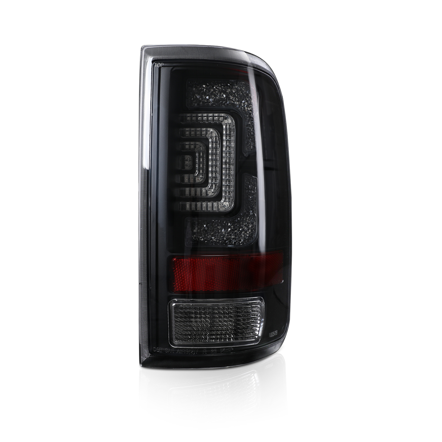Winjet Renegade Series LED Tail Lights CTRNG0758-BC-SQ