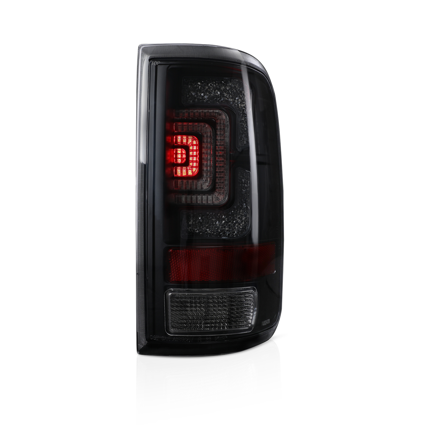 Winjet Renegade Series LED Tail Lights CTRNG0758-BC-SQ