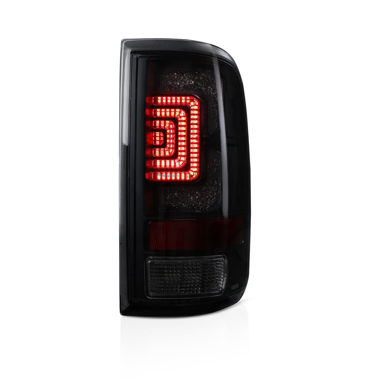 Winjet Renegade Series LED Tail Lights CTRNG0758-BC-SQ