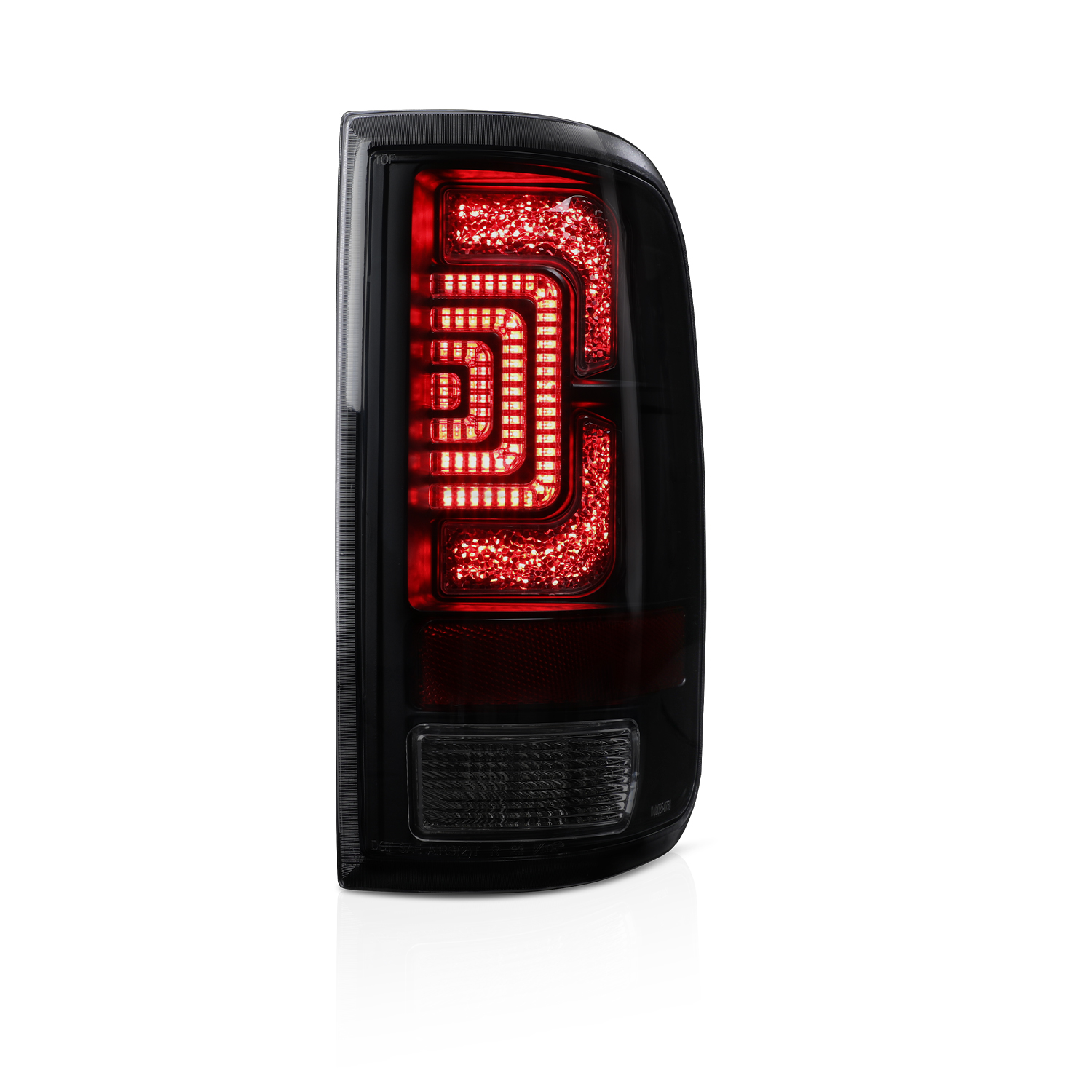 Winjet Renegade Series LED Tail Lights CTRNG0758-BC-SQ