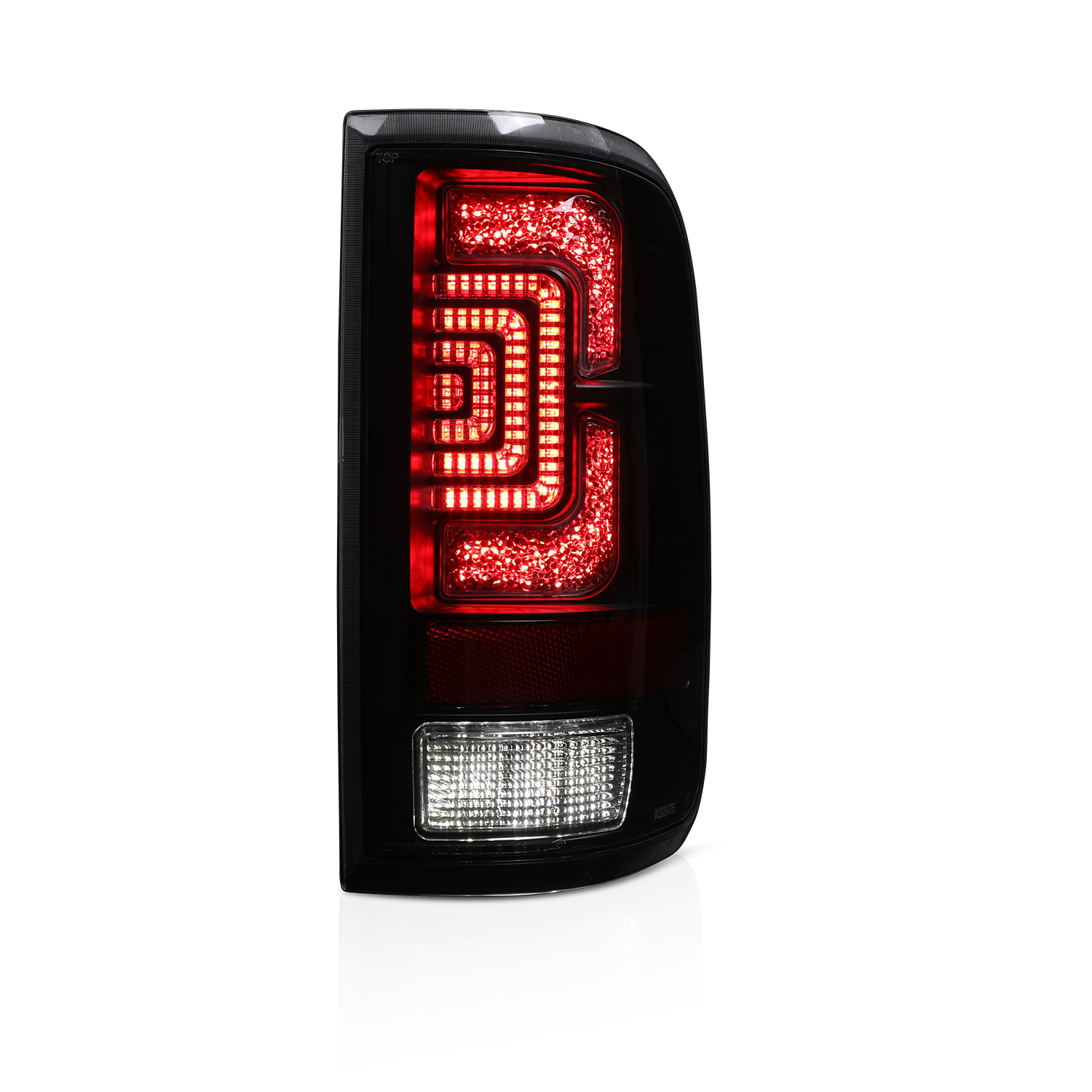 Winjet Renegade Series LED Tail Lights CTRNG0758-BC-SQ