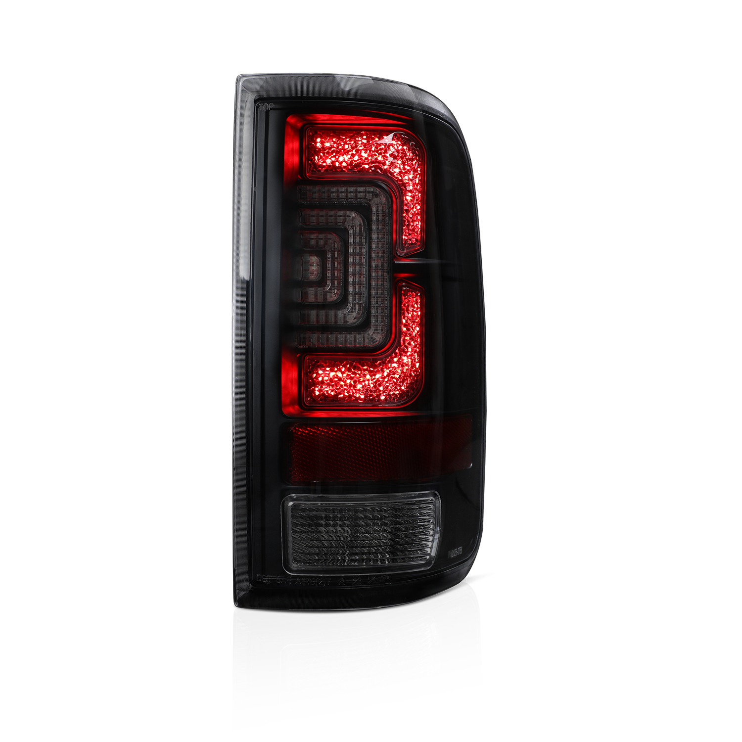 Winjet Renegade Series LED Tail Lights CTRNG0758-BC-SQ