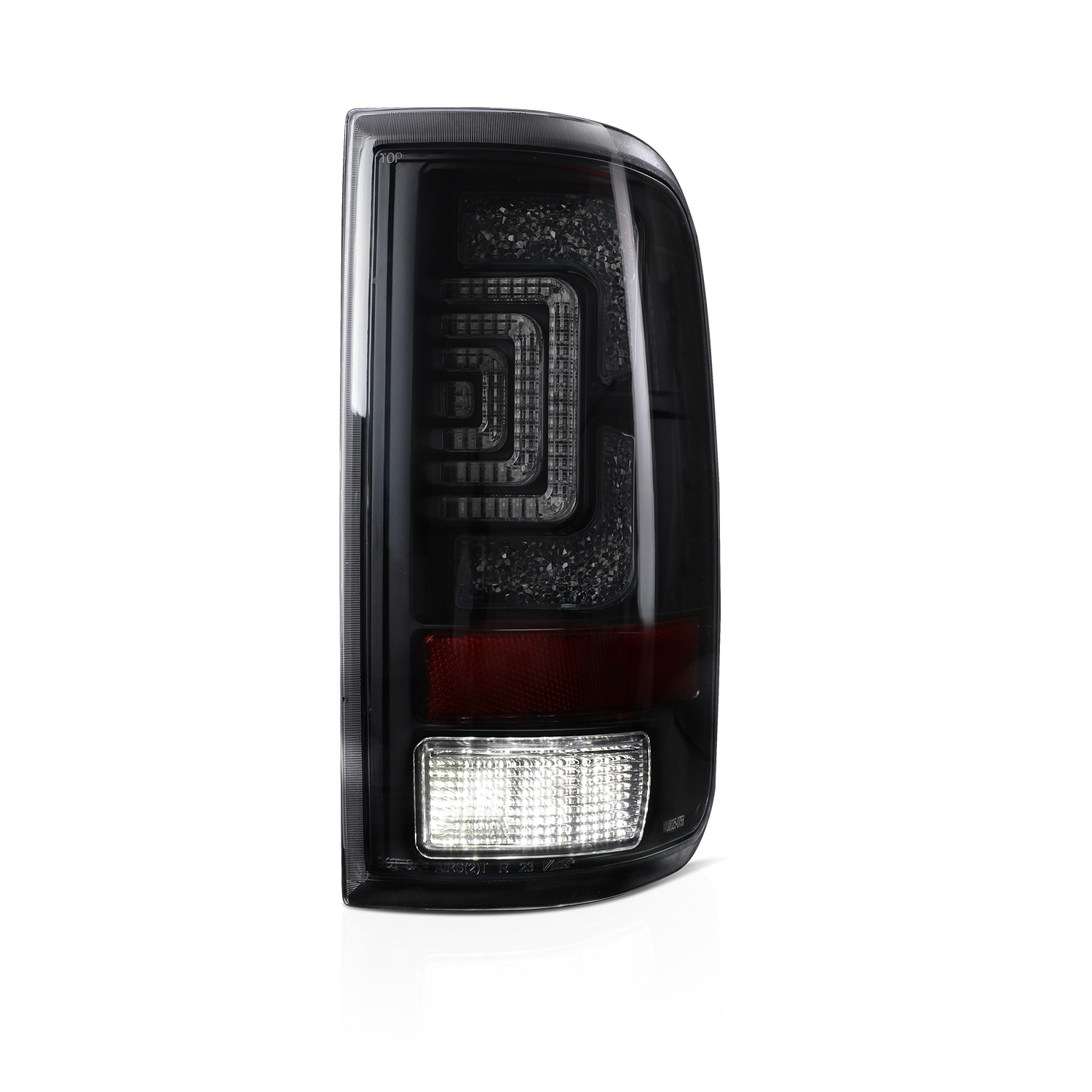 Winjet Renegade Series LED Tail Lights CTRNG0758-BC-SQ