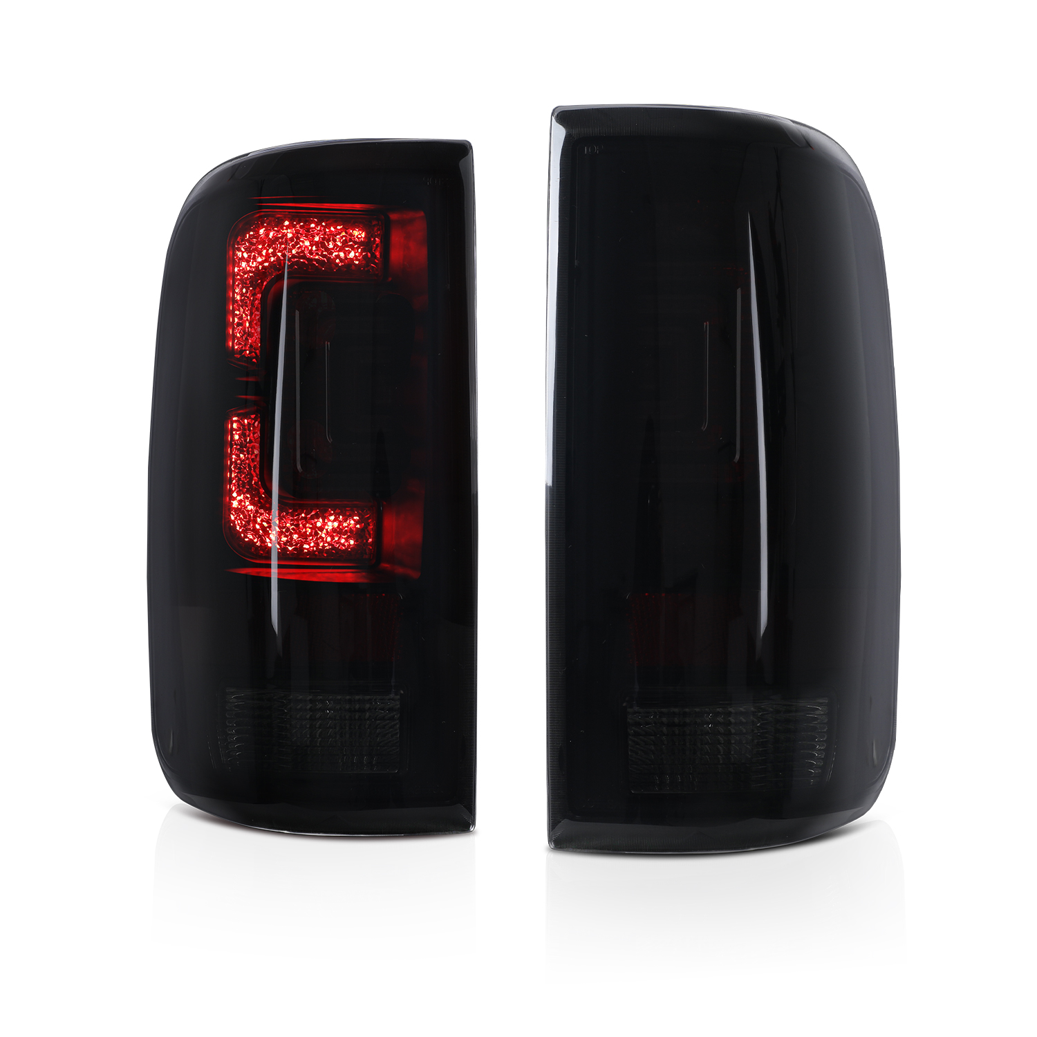 Winjet Renegade Series LED Tail Lights CTRNG0758-BS-T6-SQ