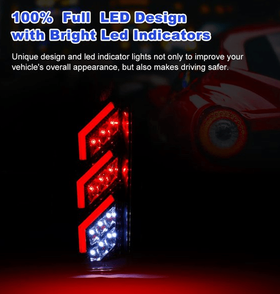 Winjet Winjet TAIL LIGHTS CTWJ-0702-GBC