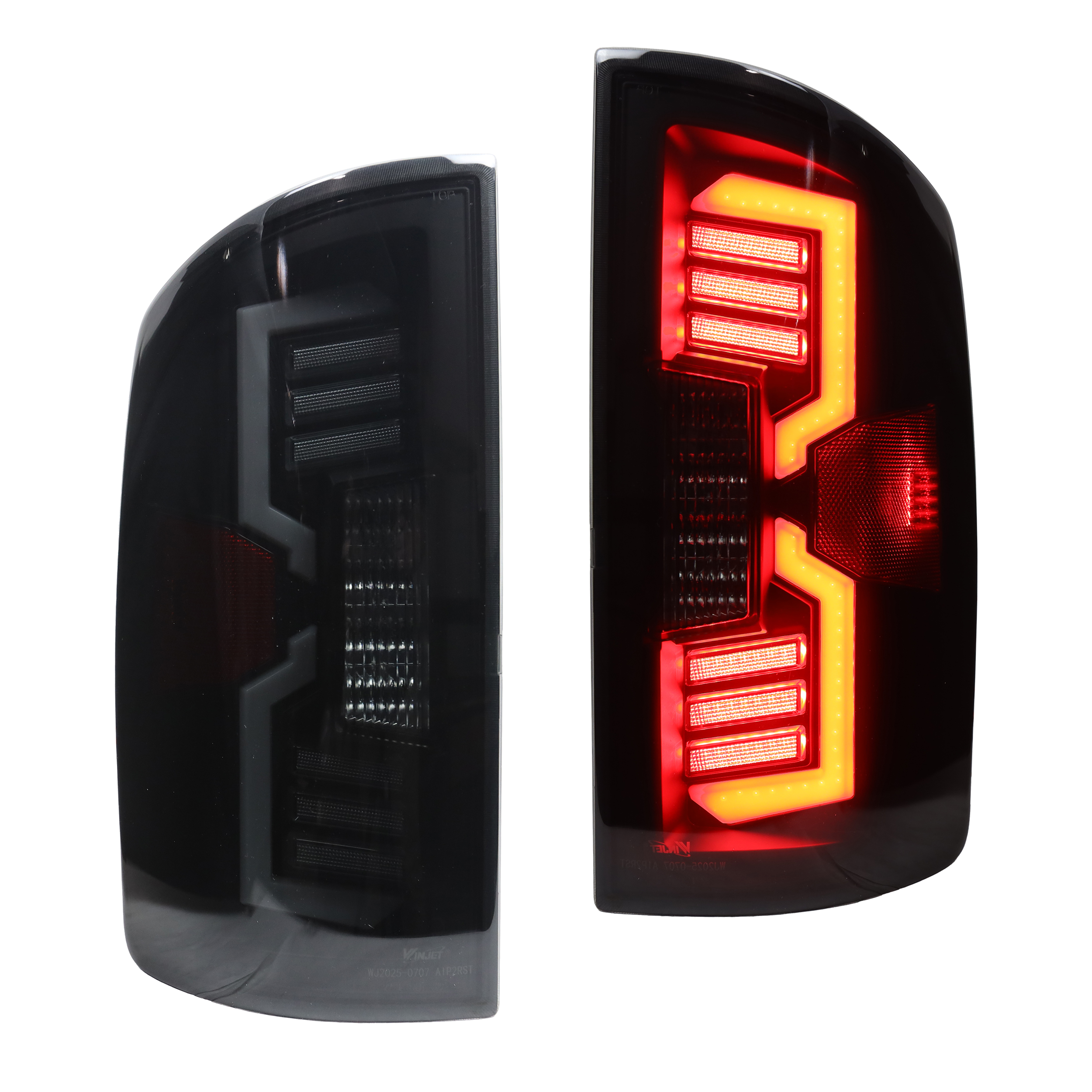 Winjet WINJET TAIL LIGHTS CTWJ-0707-BS-SQ