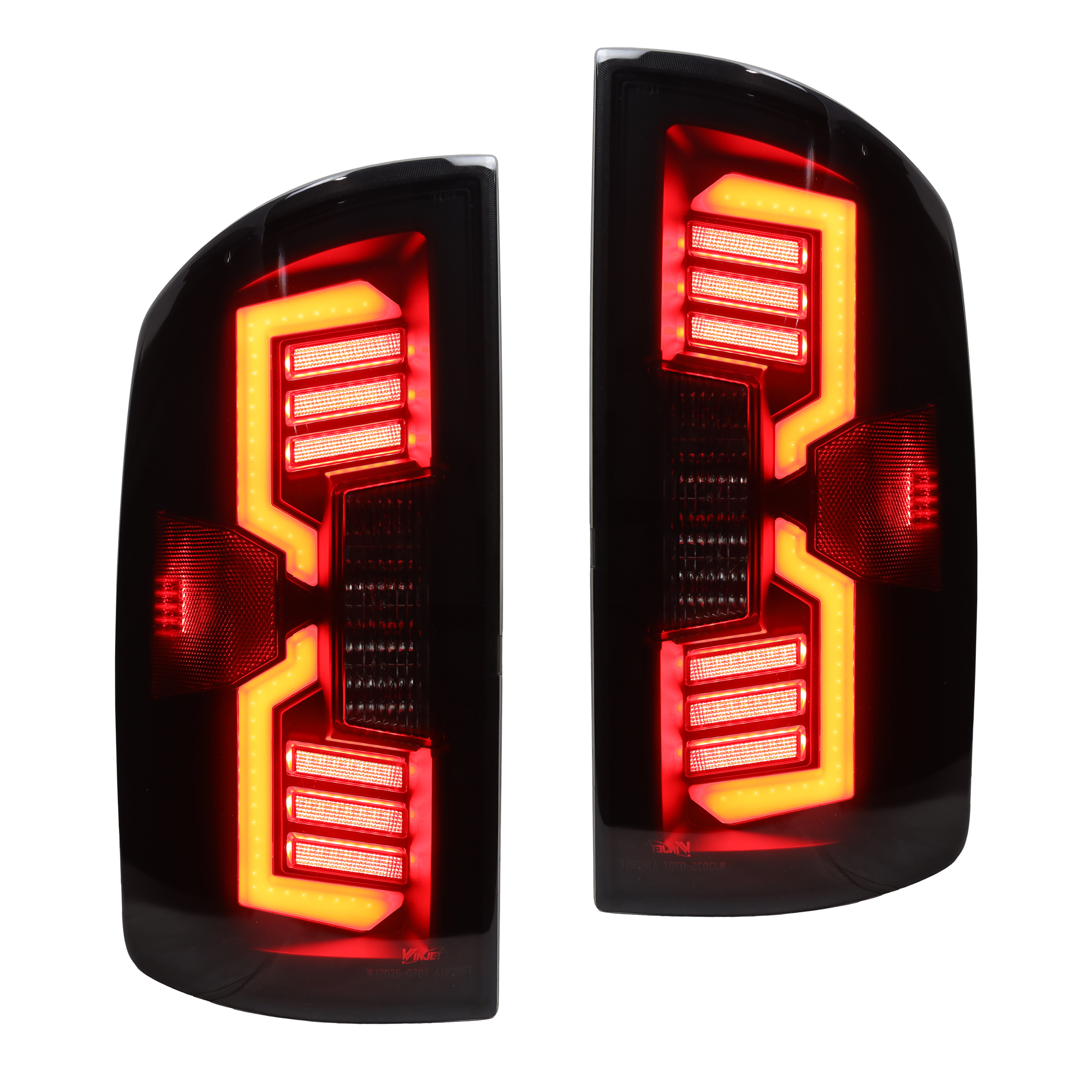 Winjet WINJET TAIL LIGHTS CTWJ-0707-BS-SQ