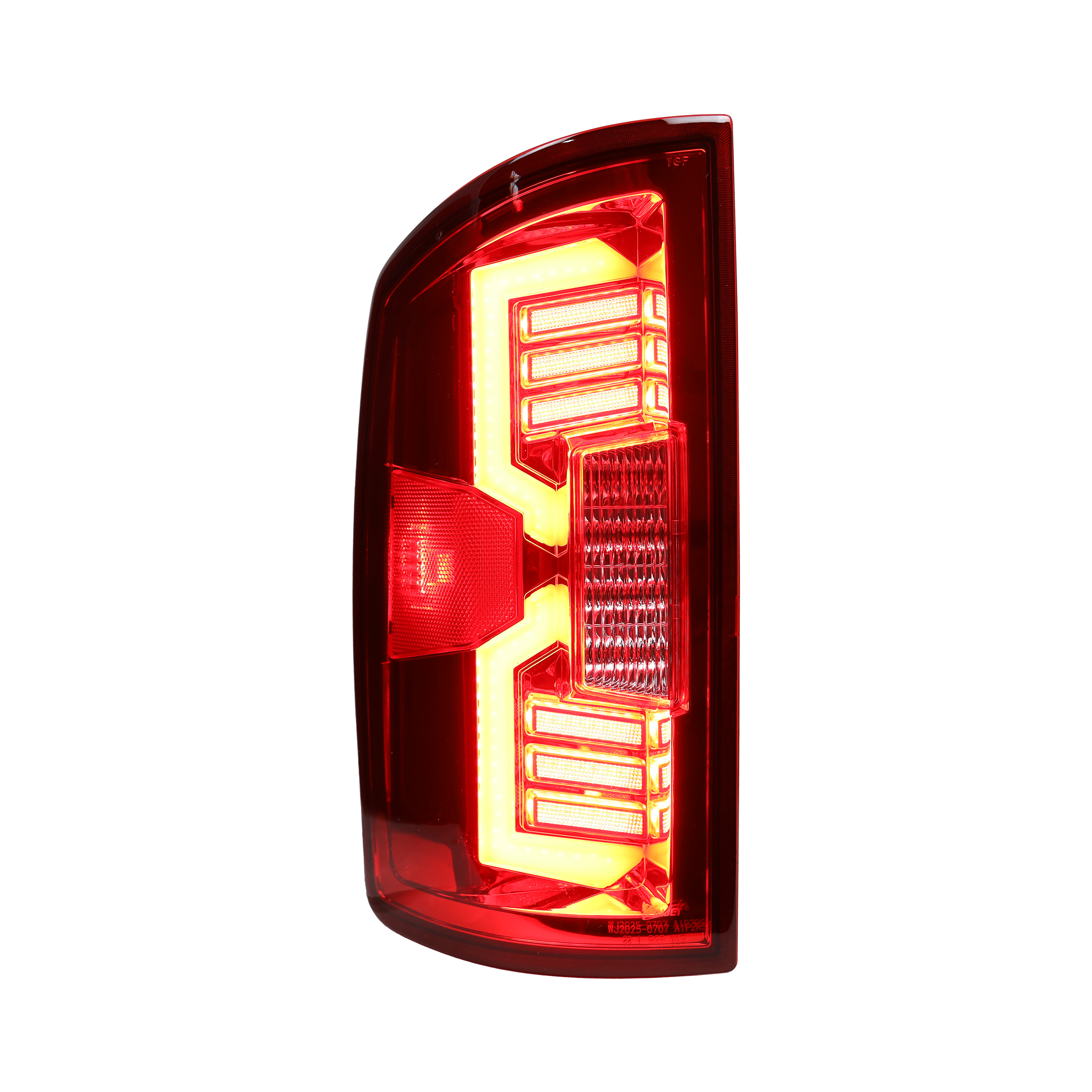 Winjet WINJET TAIL LIGHTS CTWJ-0707-CR-SQ