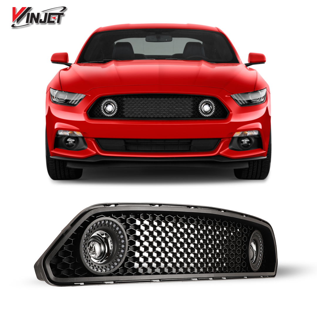 Winjet RENEGADE GRILLE W-FOG LIGHTS CGRNG0613-FL