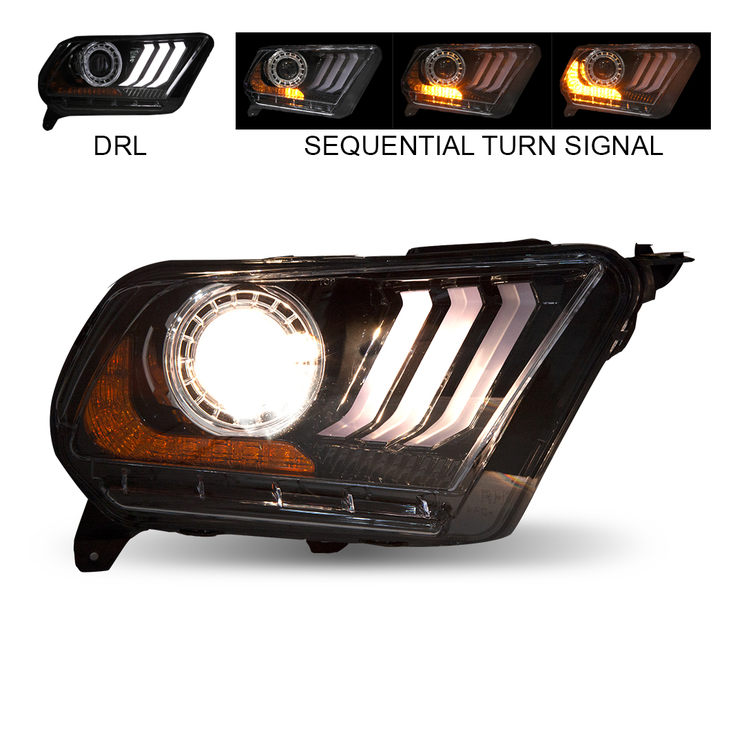 Winjet RENEGADE HEADLIGHTS CHRNG0612-B-SQ