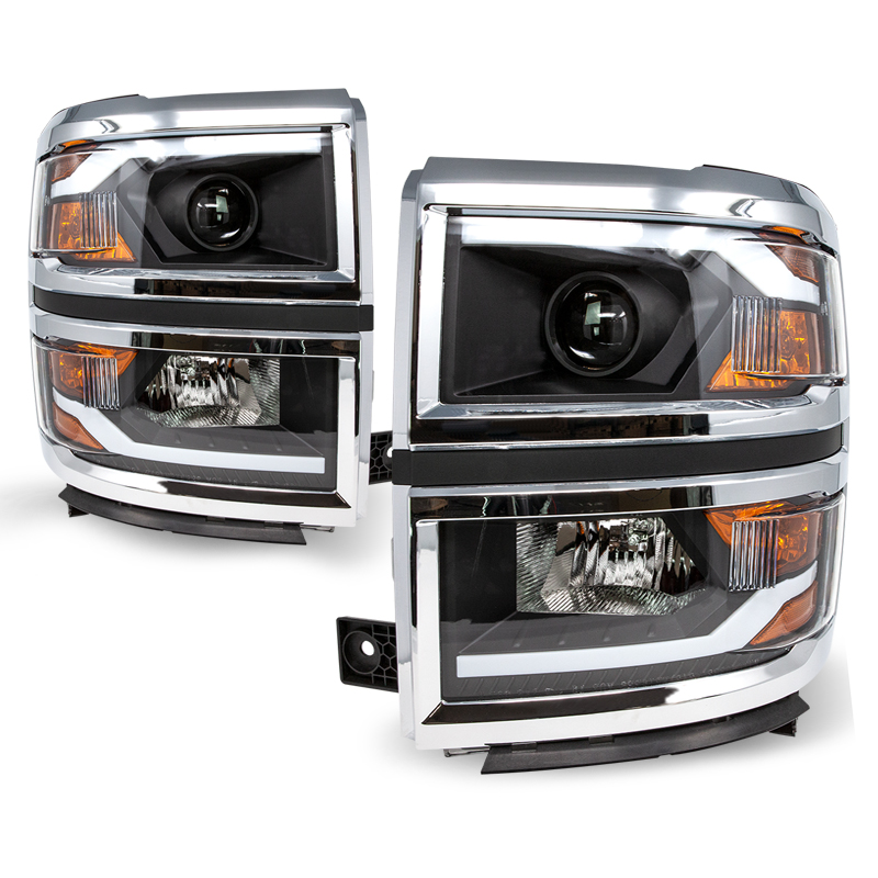 Winjet RENEGADE HEADLIGHTS CHRNG0382C-B-SQ