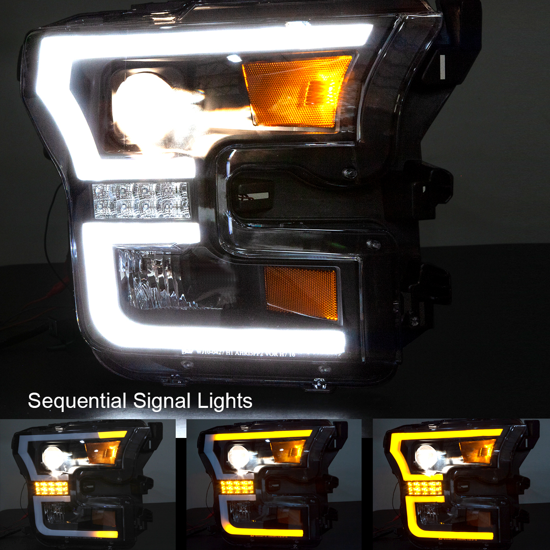 Winjet RENEGADE HEADLIGHTS CHRNG0427-B-SQ