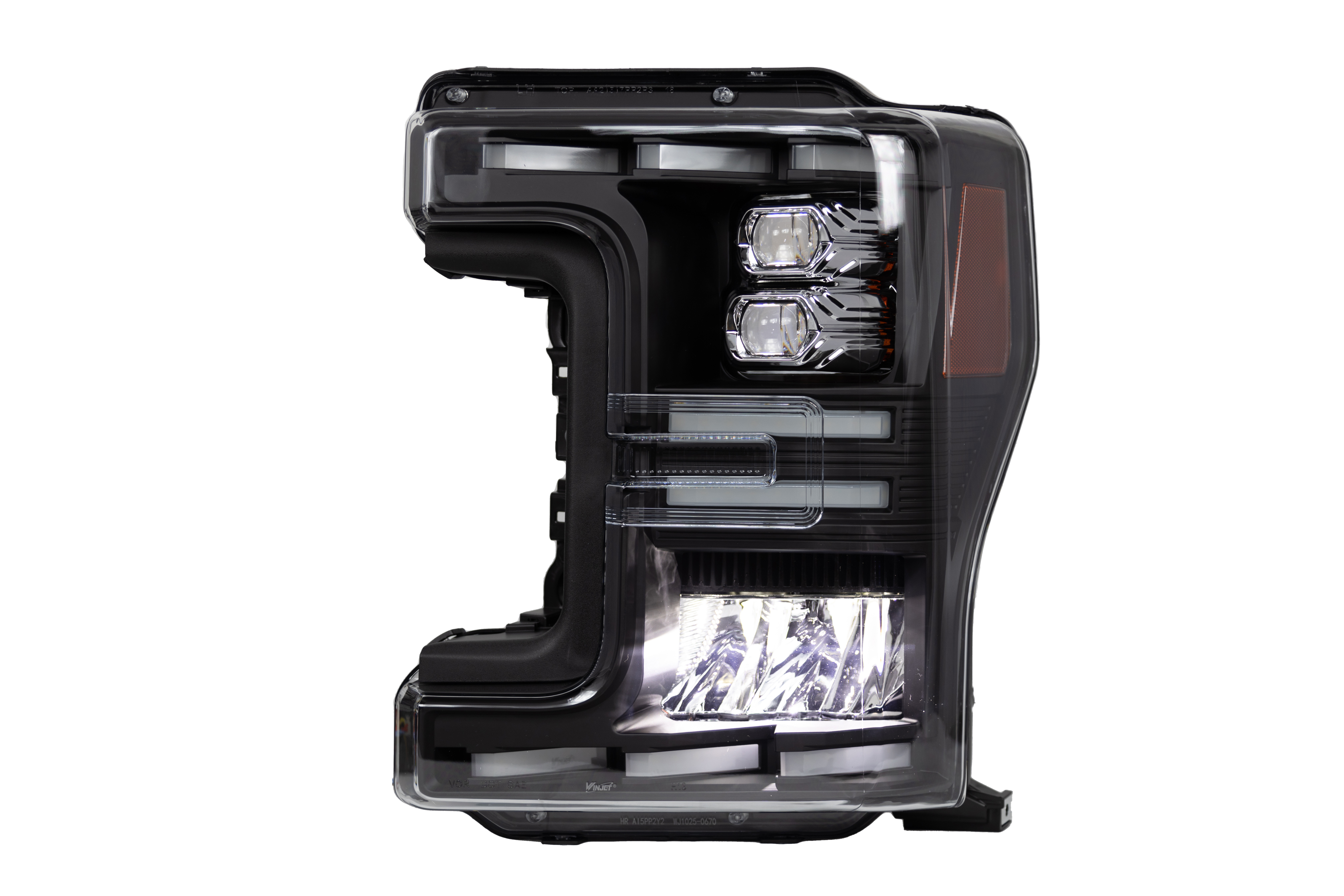 Winjet RENEGADE HEADLIGHTS CHRNG0670-B-SQ
