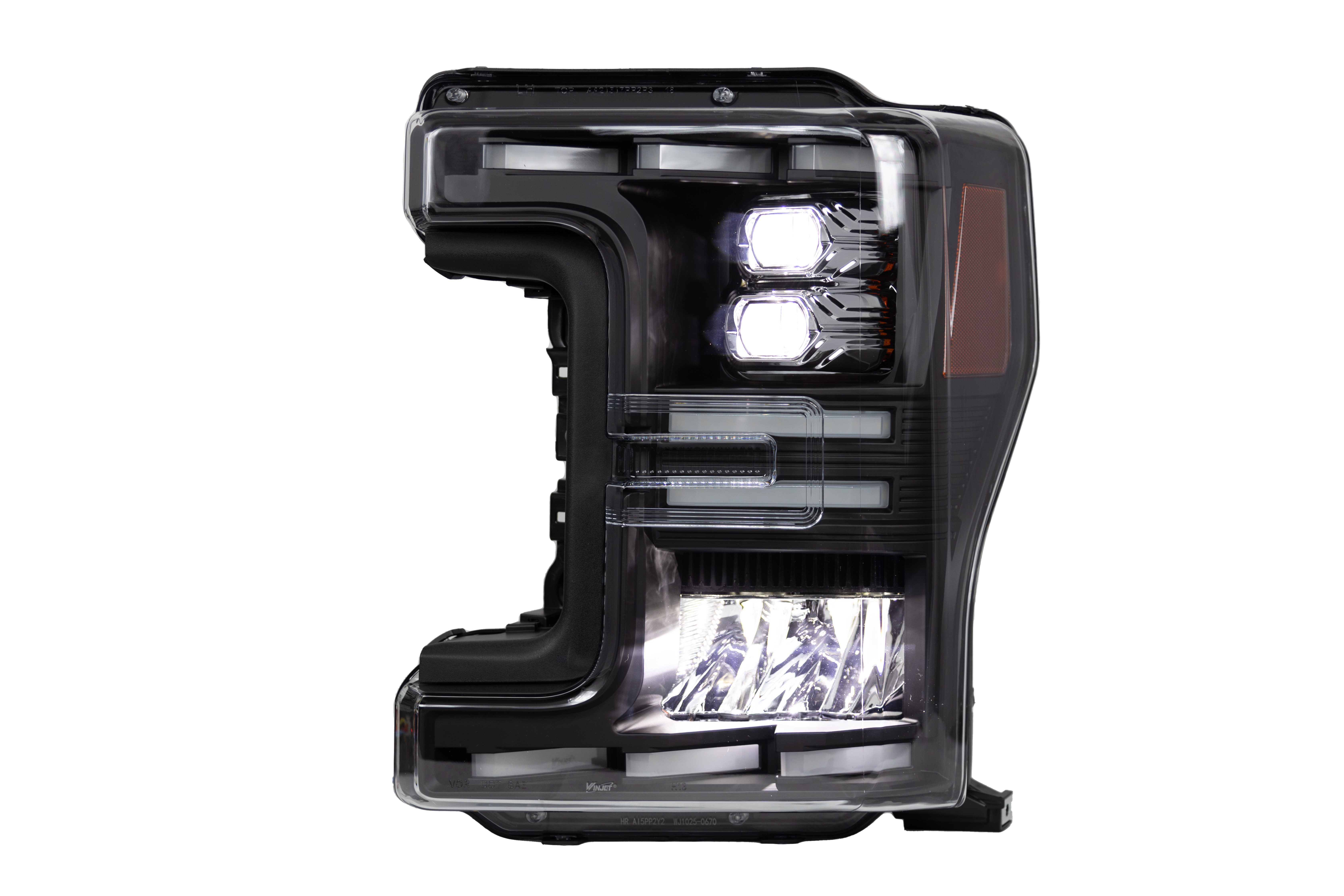Winjet RENEGADE HEADLIGHTS CHRNG0670-B-SQ