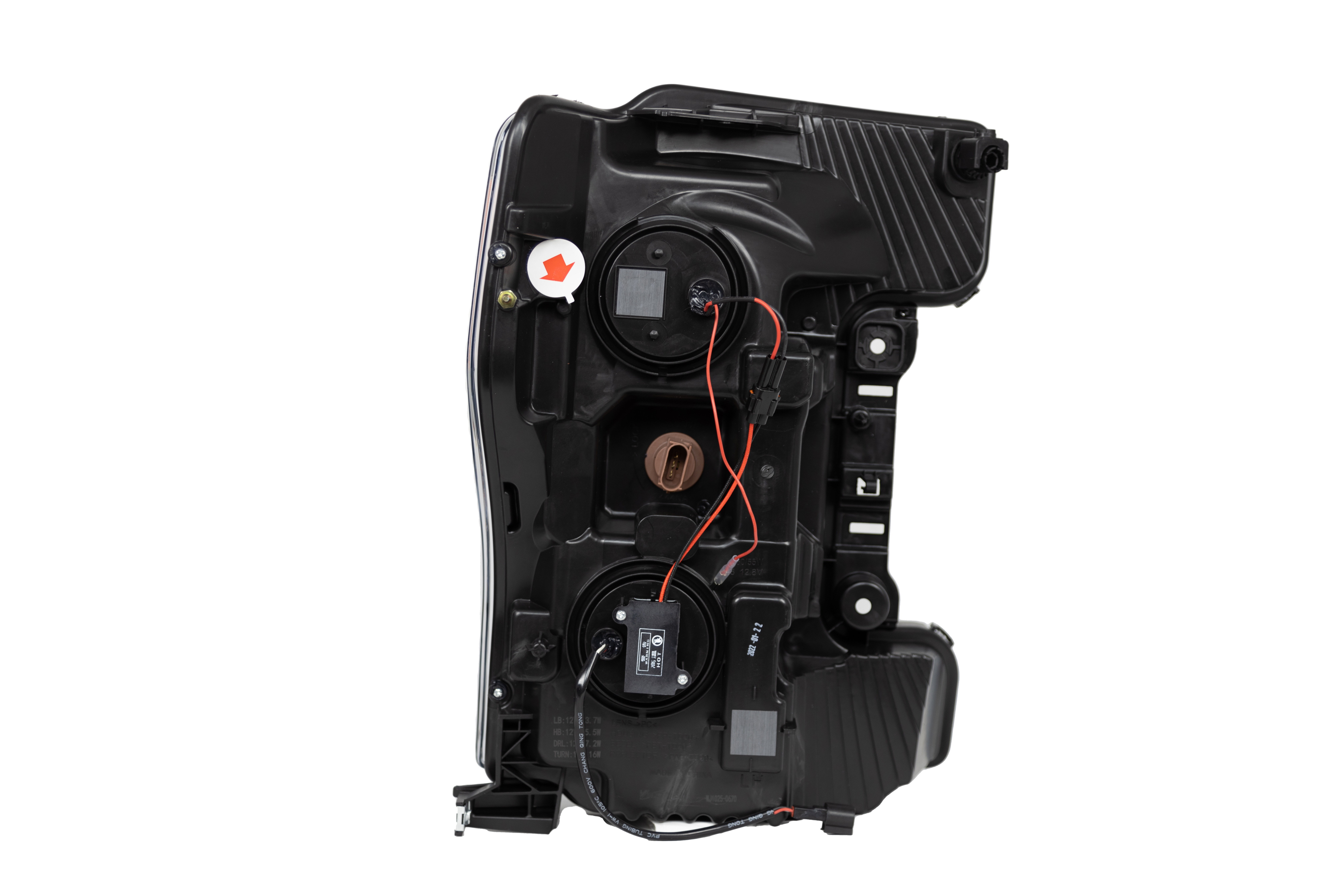 Winjet RENEGADE HEADLIGHTS CHRNG0670-B-SQ