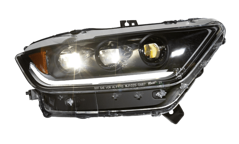 Winjet RENEGADE HEADLIGHTS CHRNG0687-B-SQ