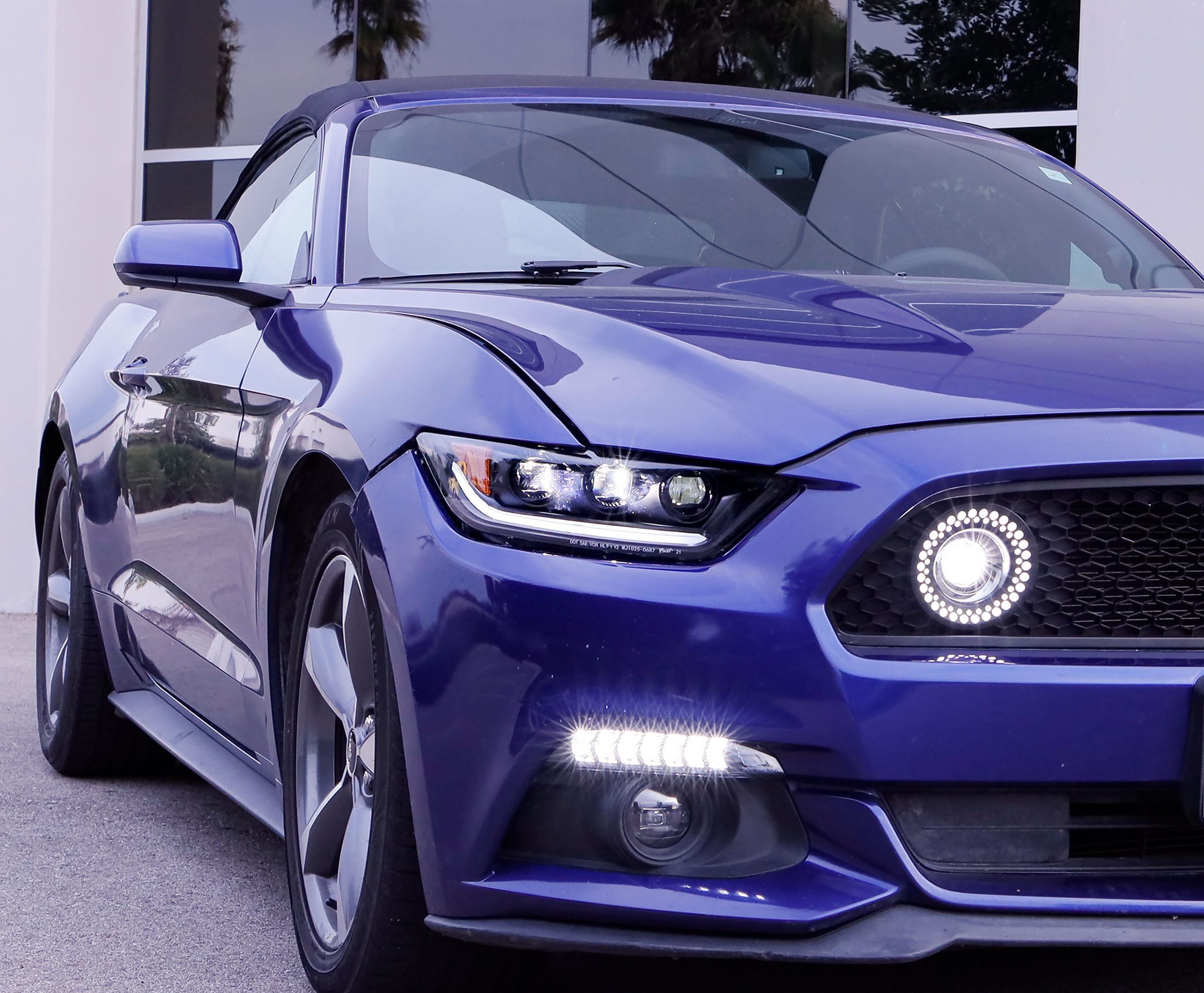 Winjet RENEGADE HEADLIGHTS CHRNG0687-B-SQ