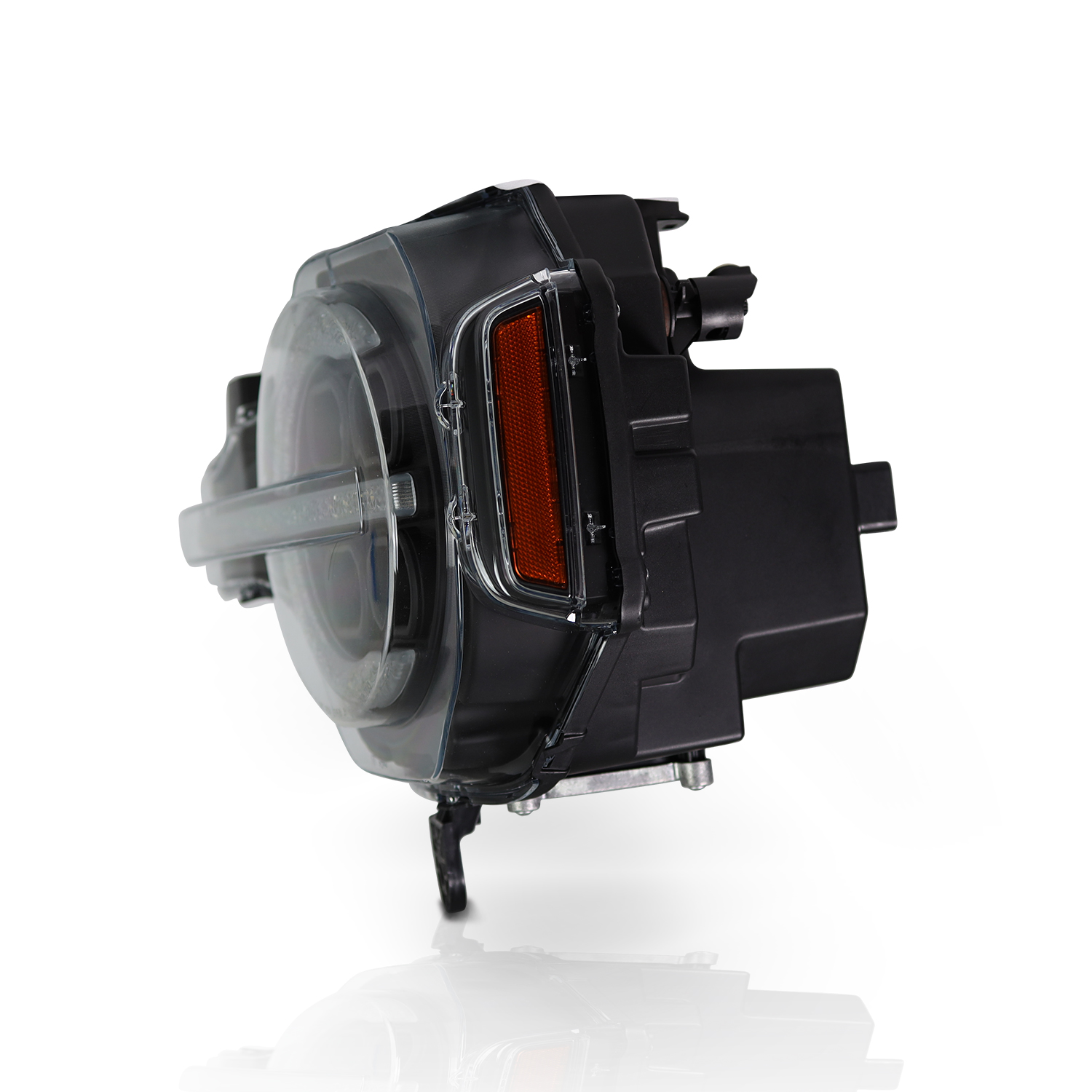 Winjet Renegade Series Bronco LED Headlights CHRNG0760-B-SQ