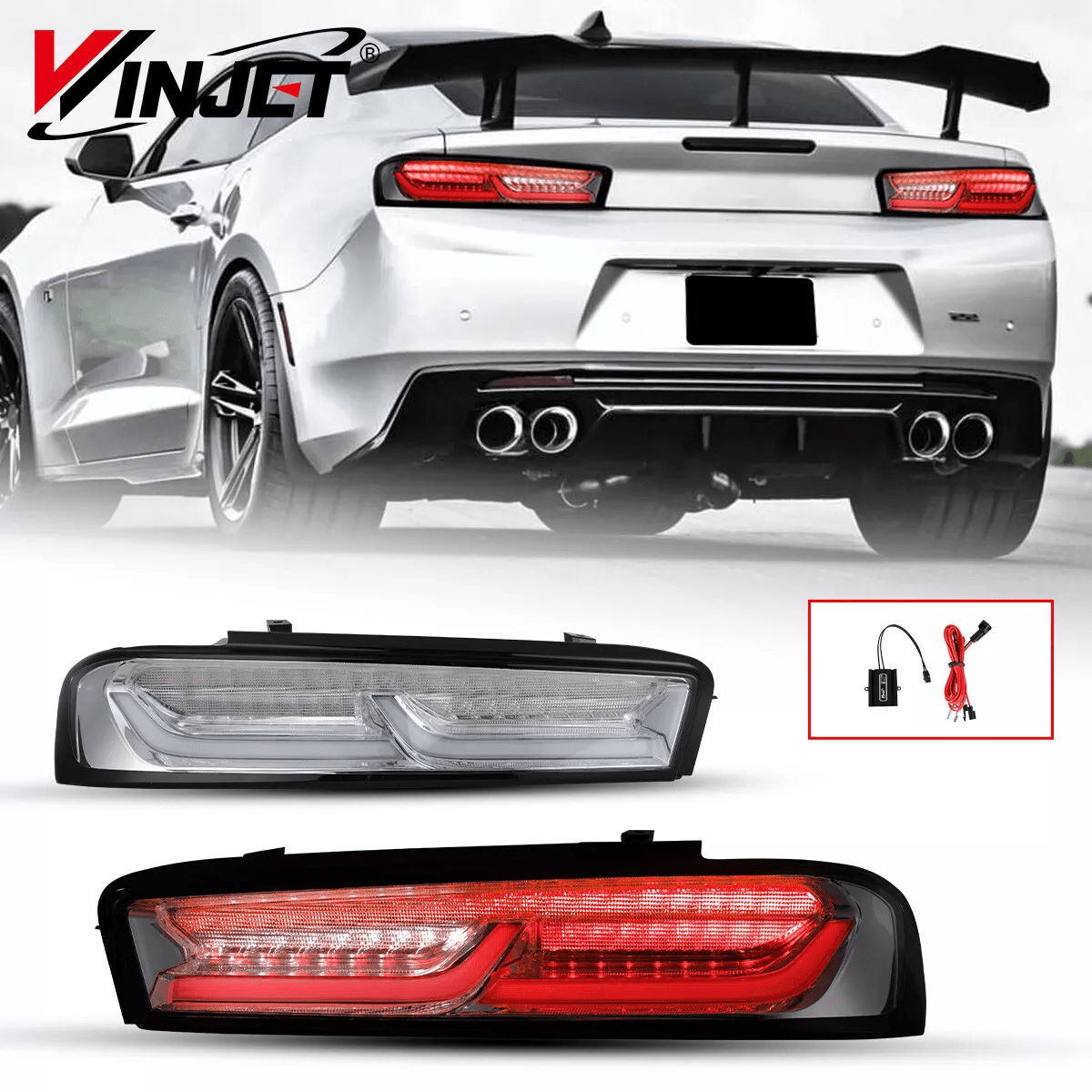 Winjet Renegade Series LED Tail Lights CTRNG0710JR-CC