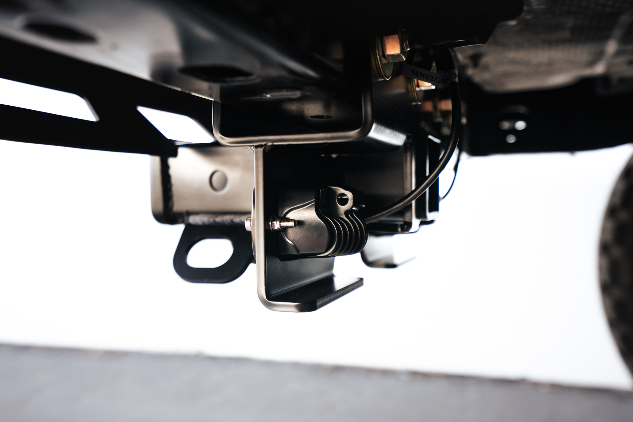 DV8 Offroad AHJP-02 07-22 JEEP WRANGLER JK/JL BOLT ON HITCH WITH CUBE LIGHTS AHJP-01