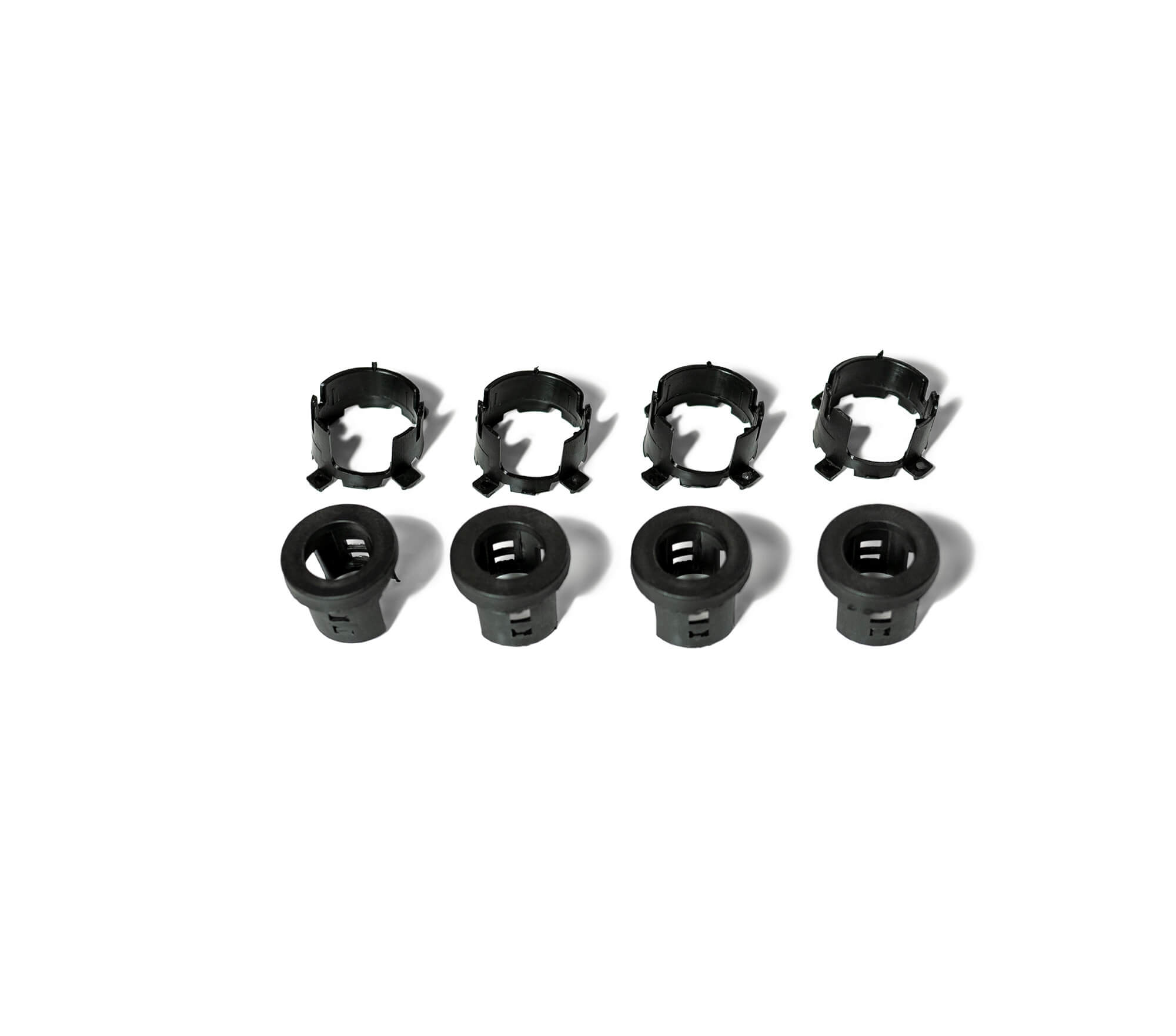 DV8 Offroad REPLACEMENT FRONT BEZEL AND REAR CLIP FOR MOPAR SENSORS (SENSORS NOT INCLUDED) MPRSNSR-01