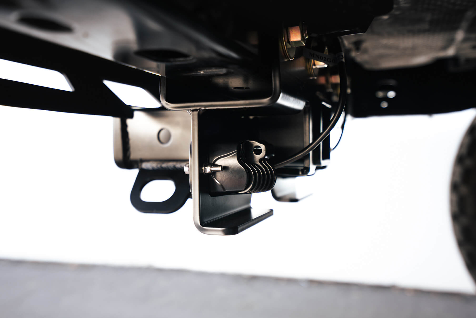 DV8 Offroad AHJP-02 07-22 JEEP WRANGLER JK/JL BOLT ON HITCH WITH CUBE LIGHTS AHJP-01