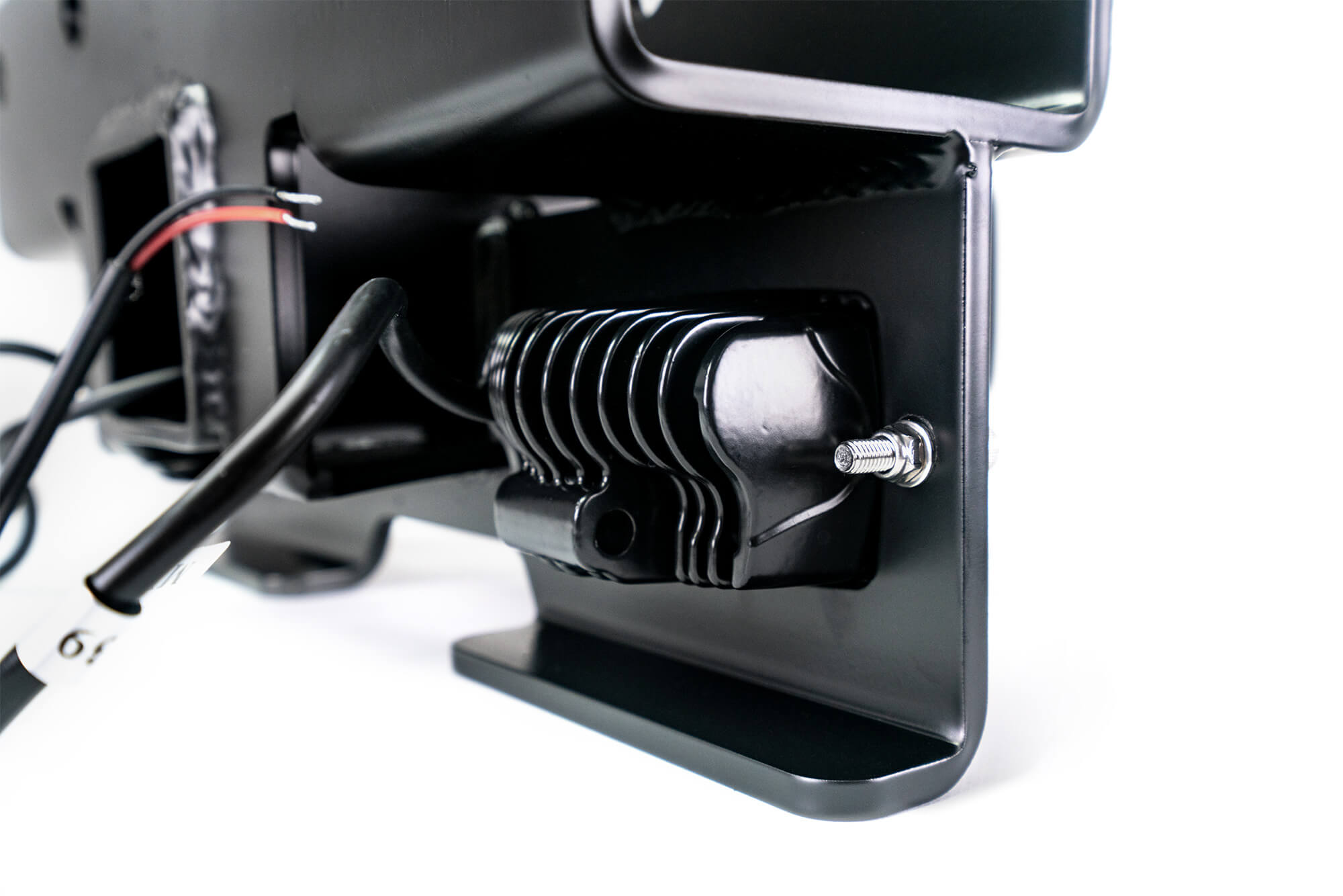 DV8 Offroad AHJP-02 07-22 JEEP WRANGLER JK/JL BOLT ON HITCH WITH CUBE LIGHTS AHJP-01