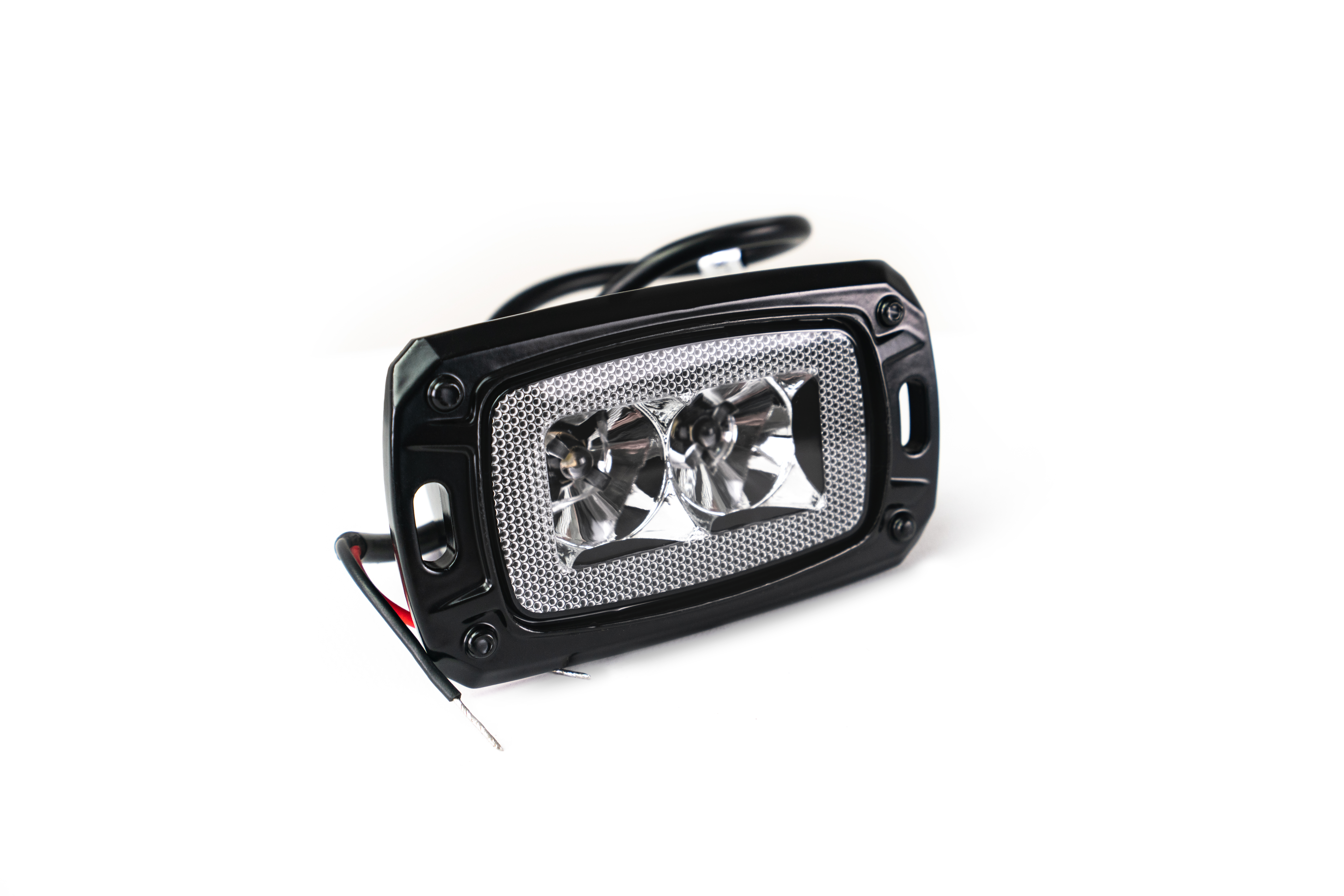 DV8 Offroad AHJP-02 07-22 JEEP WRANGLER JK/JL BOLT ON HITCH WITH CUBE LIGHTS AHJP-01