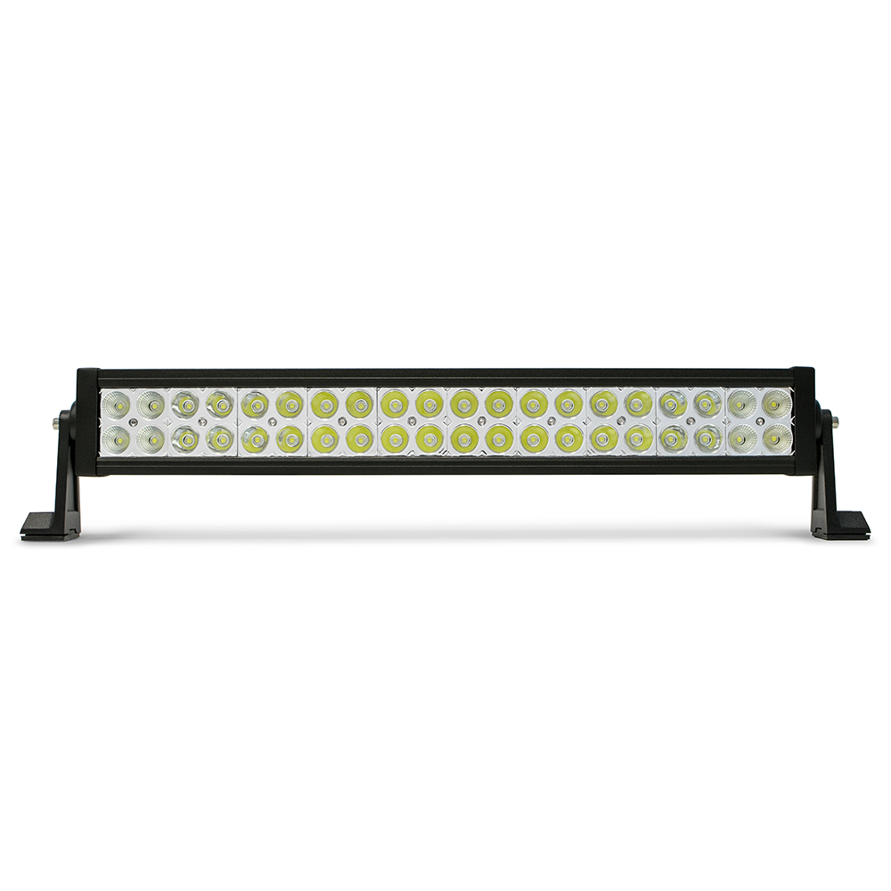 DV8 Offroad 20 in. Dual Row LED Light Bar; Chrome Face B20CE120W3W