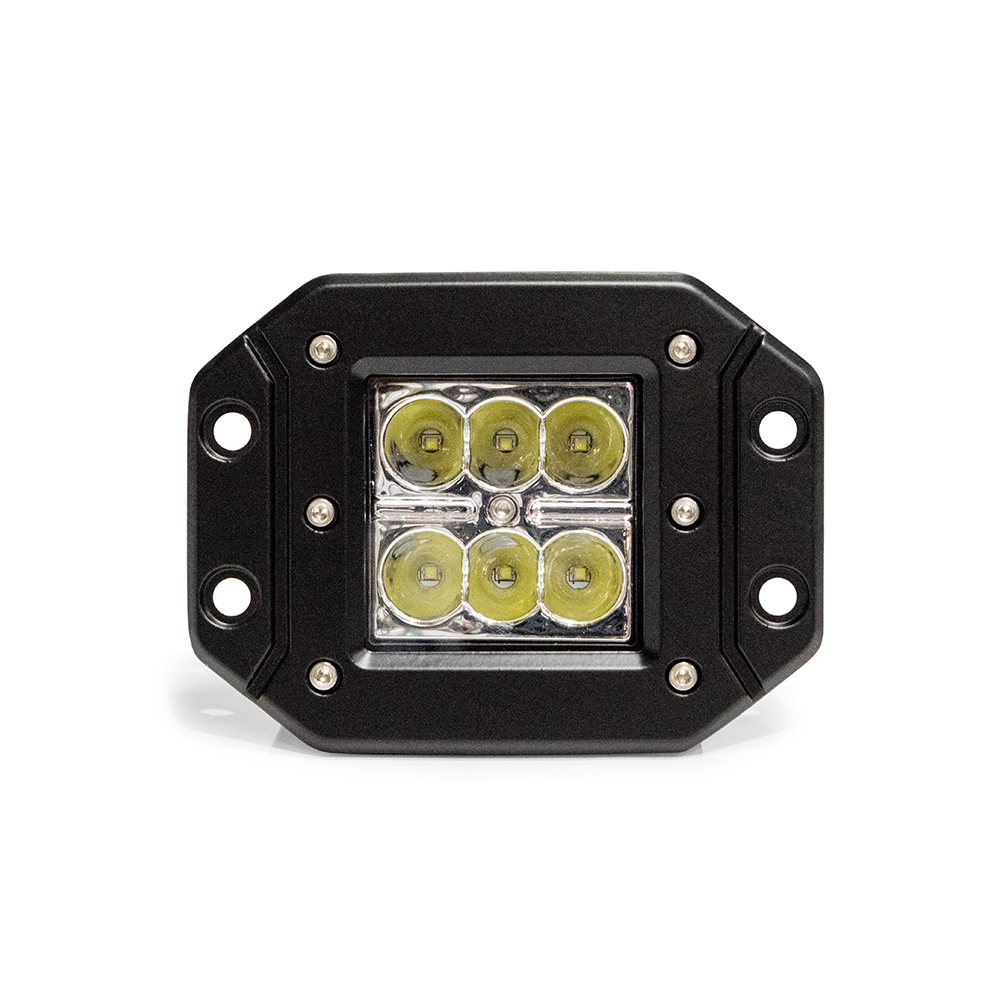 DV8 Offroad 3 in. Flush Mount LED Light B3FM24W3W