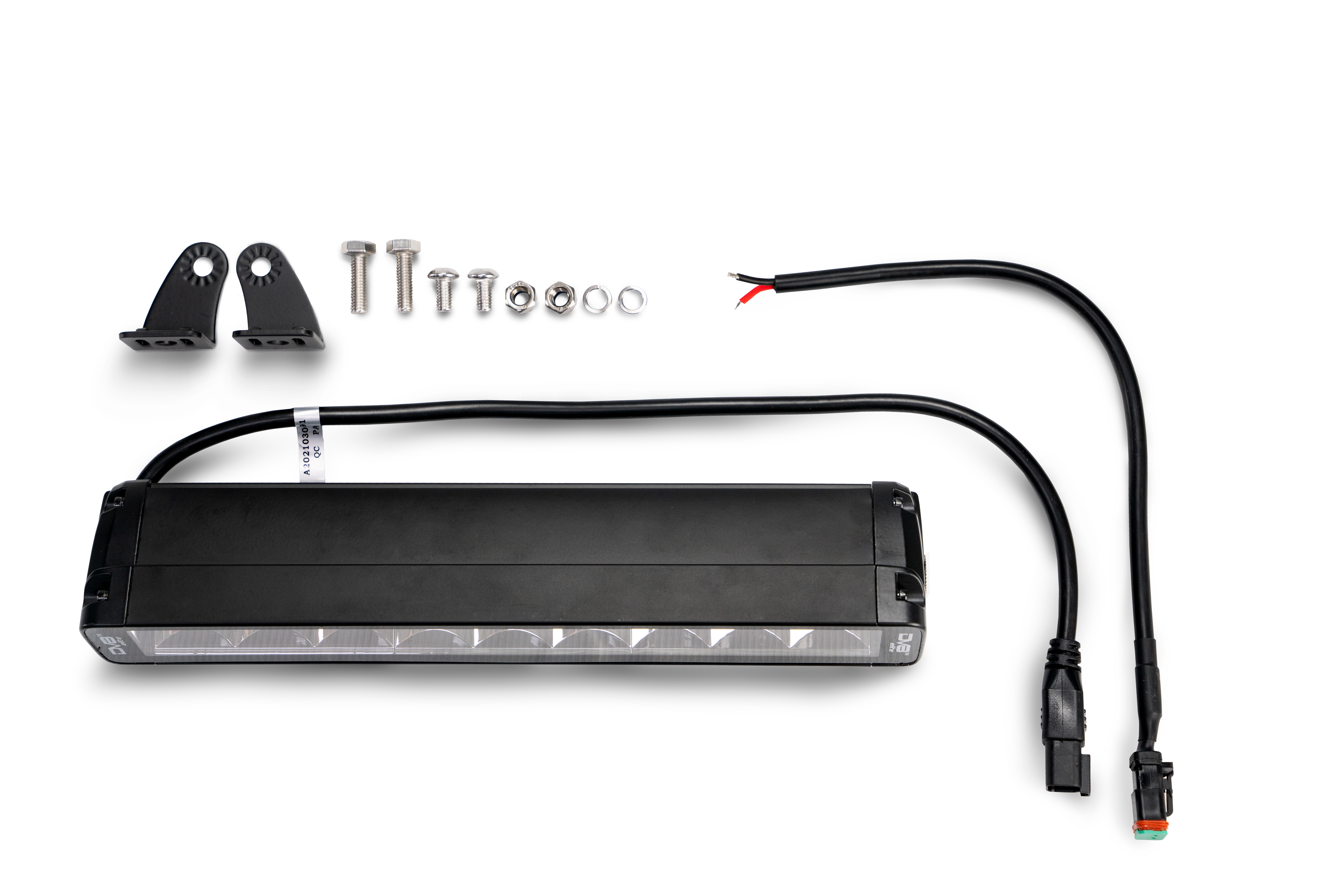 DV8 Offroad UNVL 13in. HIGH PROFILE LED LIGHT BAR w/ FLOOD/SPOT COMBO PATTERN/SIDE MOUNTS BE13EW45W
